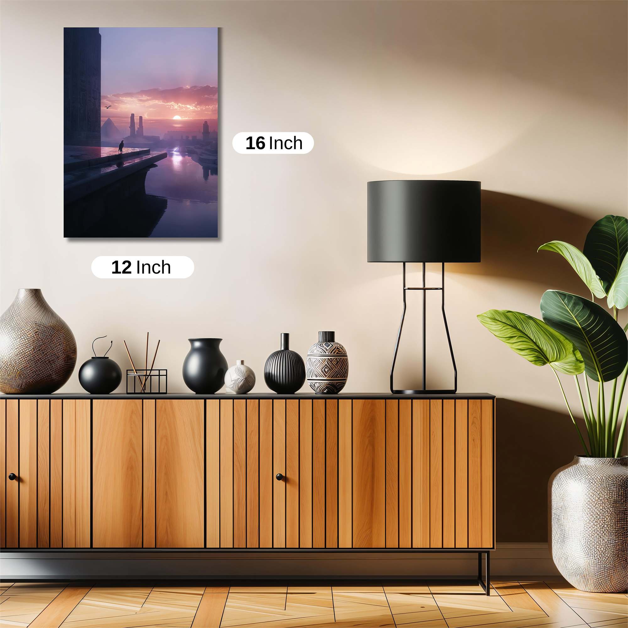Pyramid Serenity Safe Wall Magnetic / M