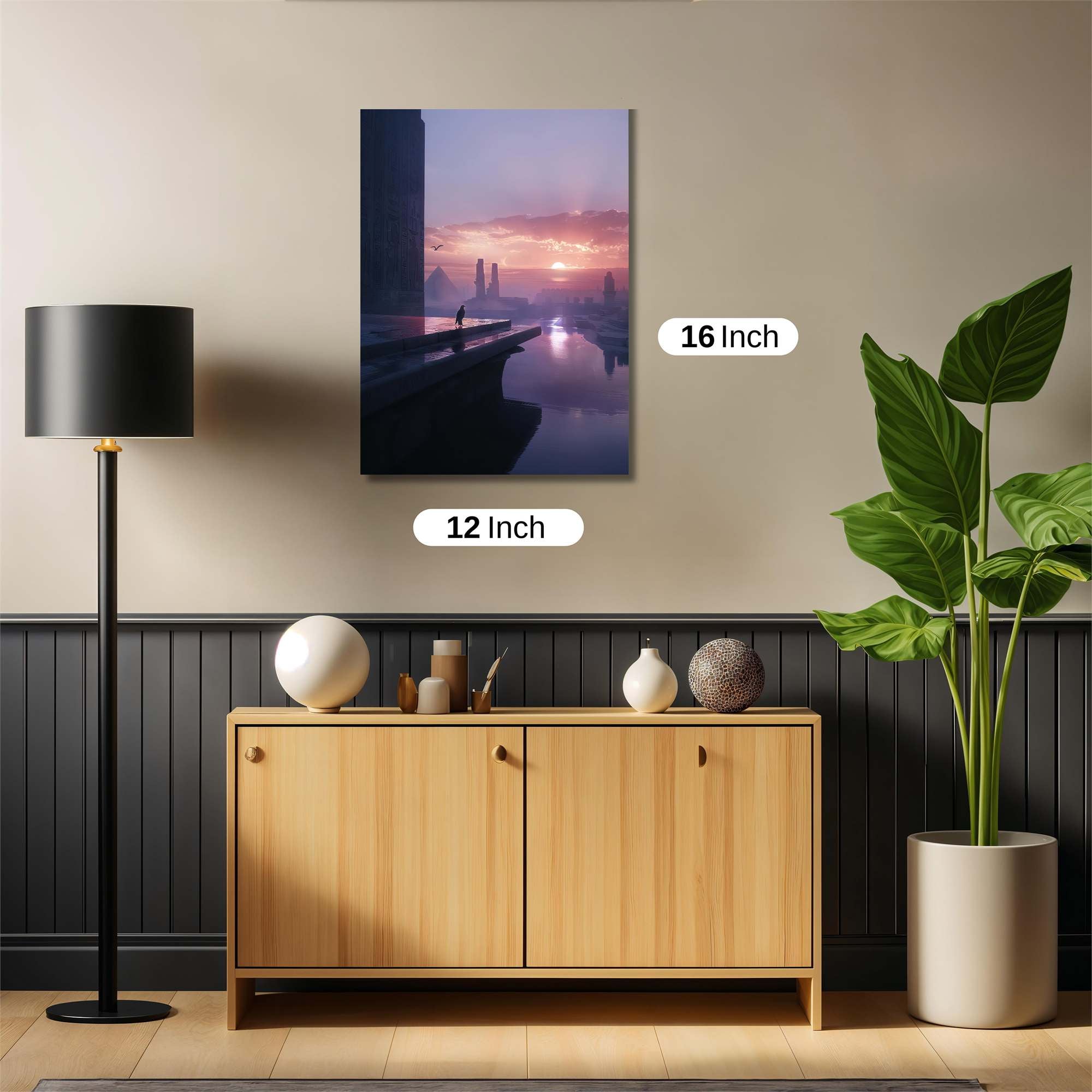 Pyramid Serenity Safe Wall Magnetic / M