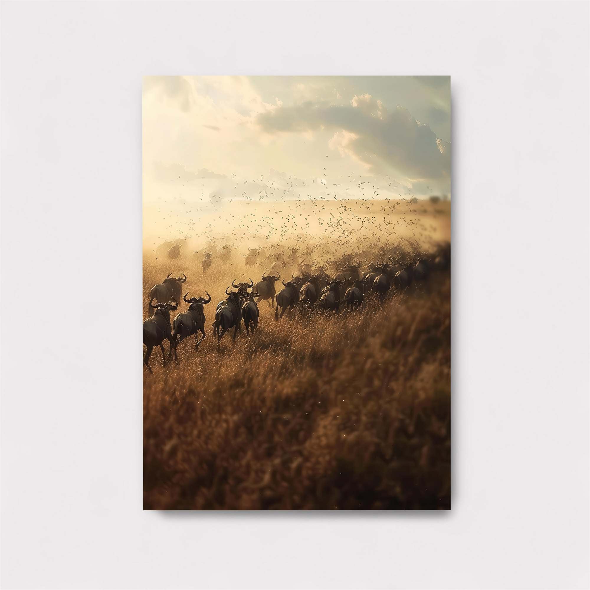 Wildebeest Wanderlust Safe Wall Magnetic / M