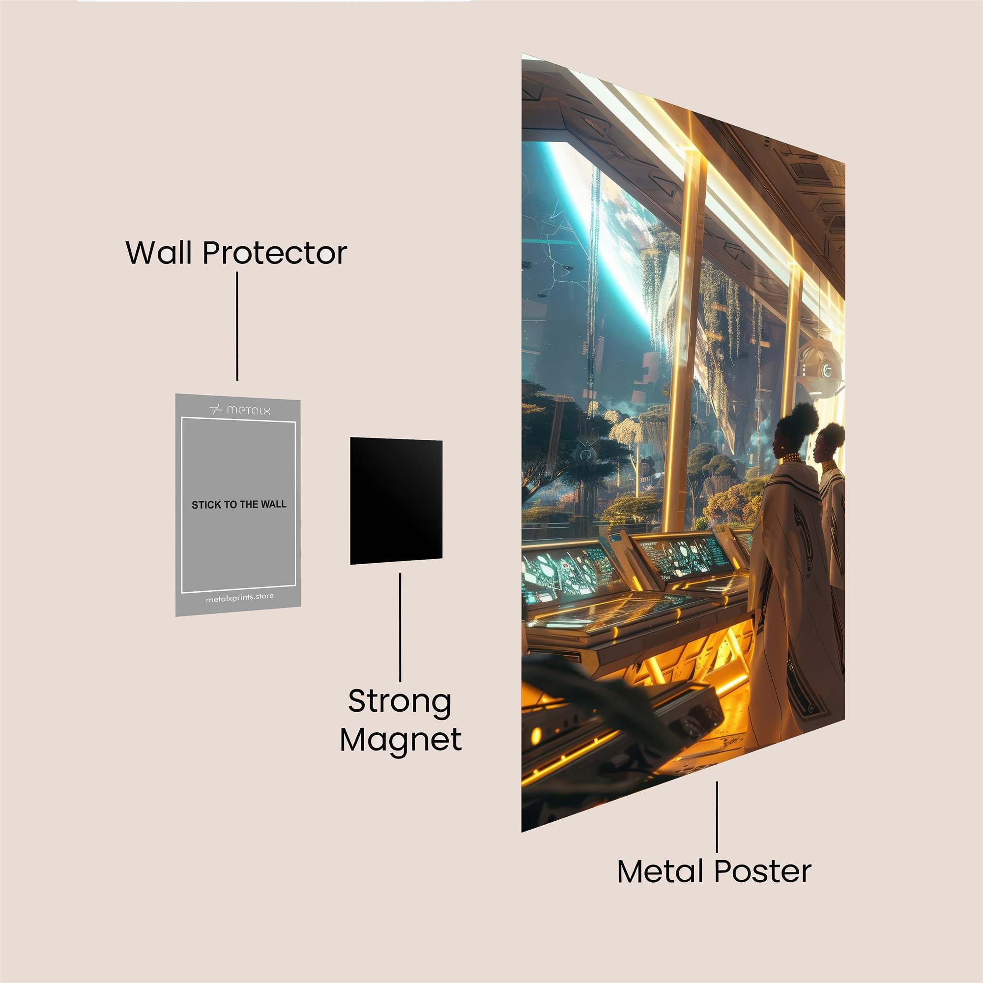 Future Serenity Safe Wall Magnetic / M