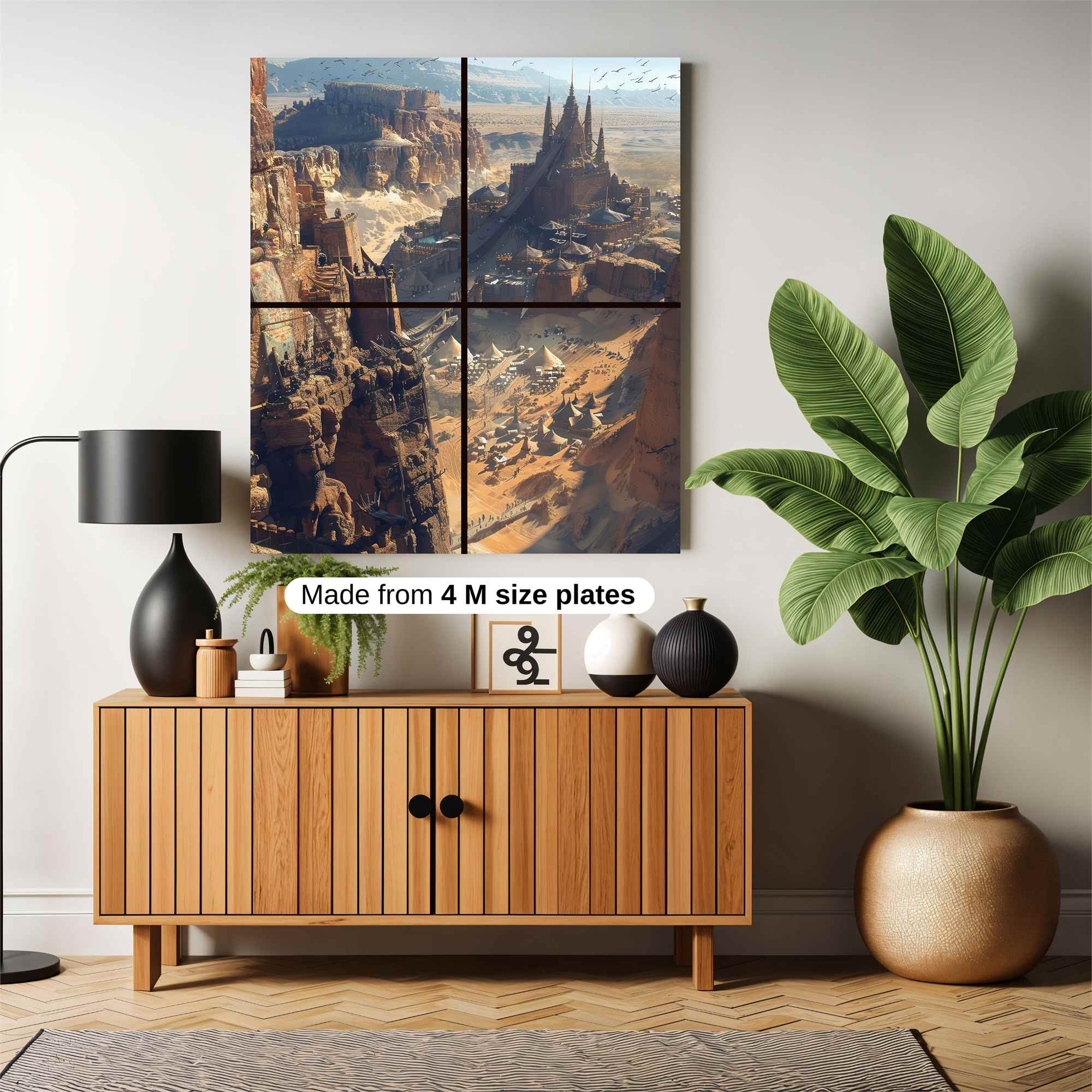 Desert Citadel Safe Wall Magnetic / M