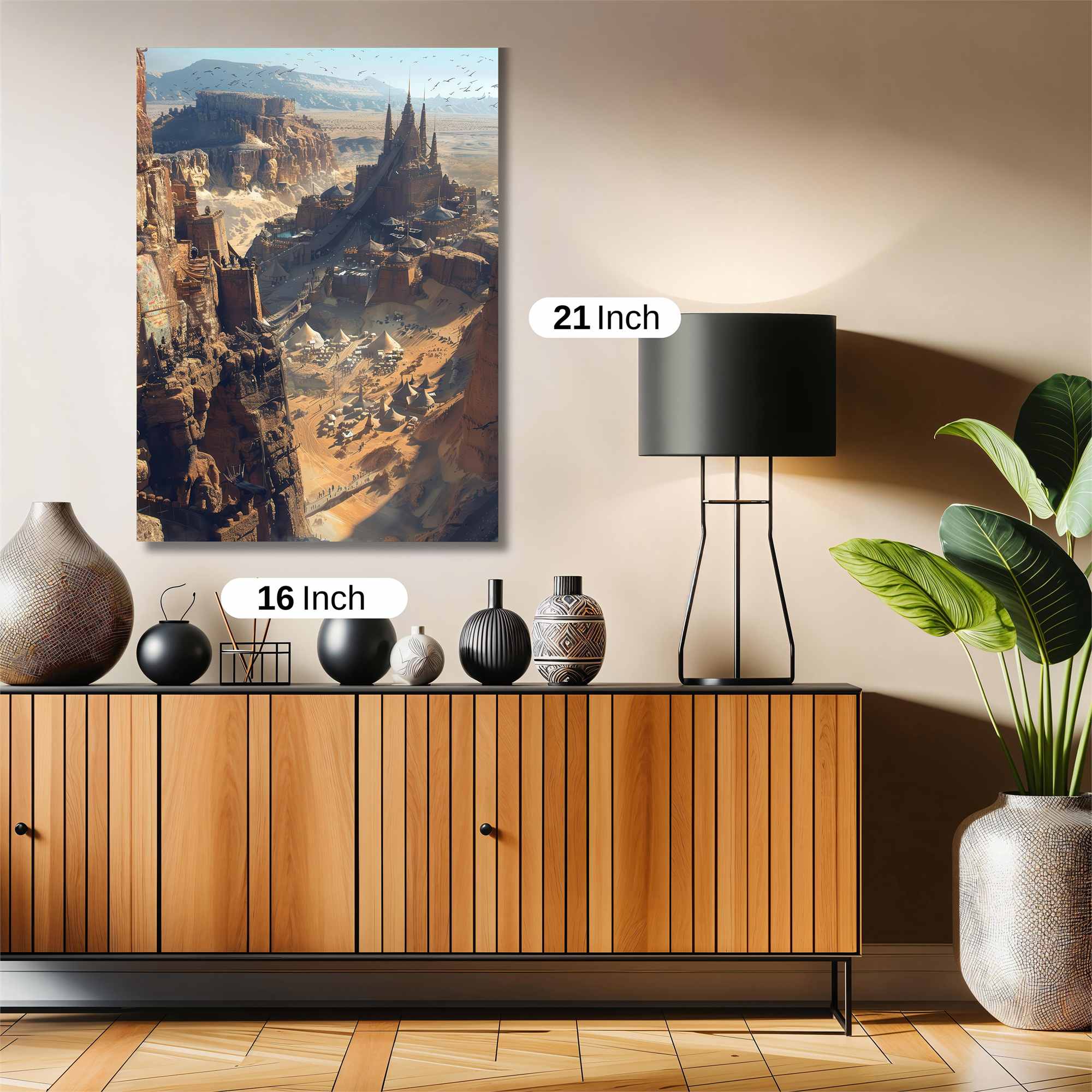 Desert Citadel Safe Wall Magnetic / M