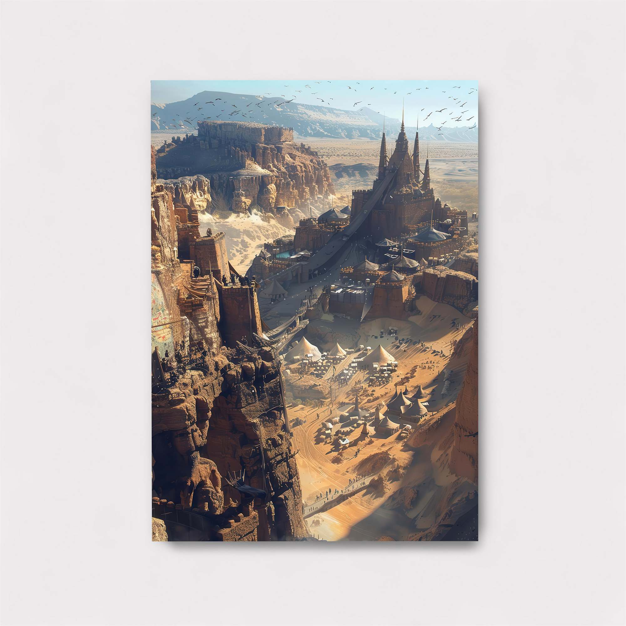 Desert Citadel Safe Wall Magnetic / M