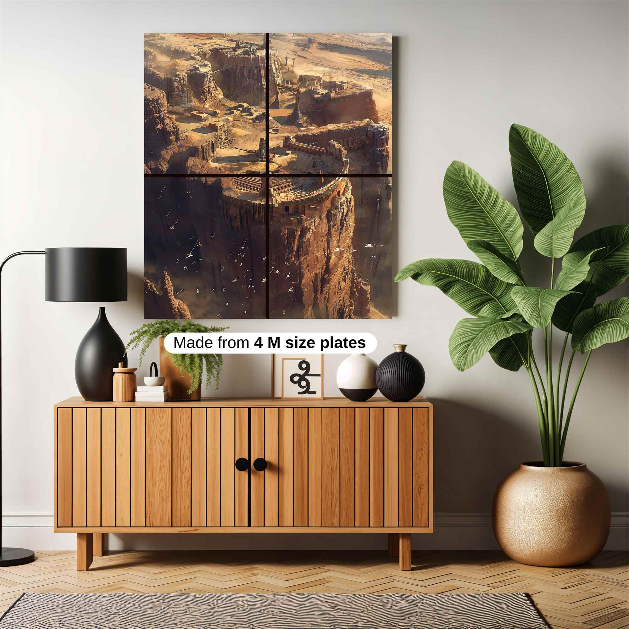 Desert Citadel Safe Wall Magnetic / M