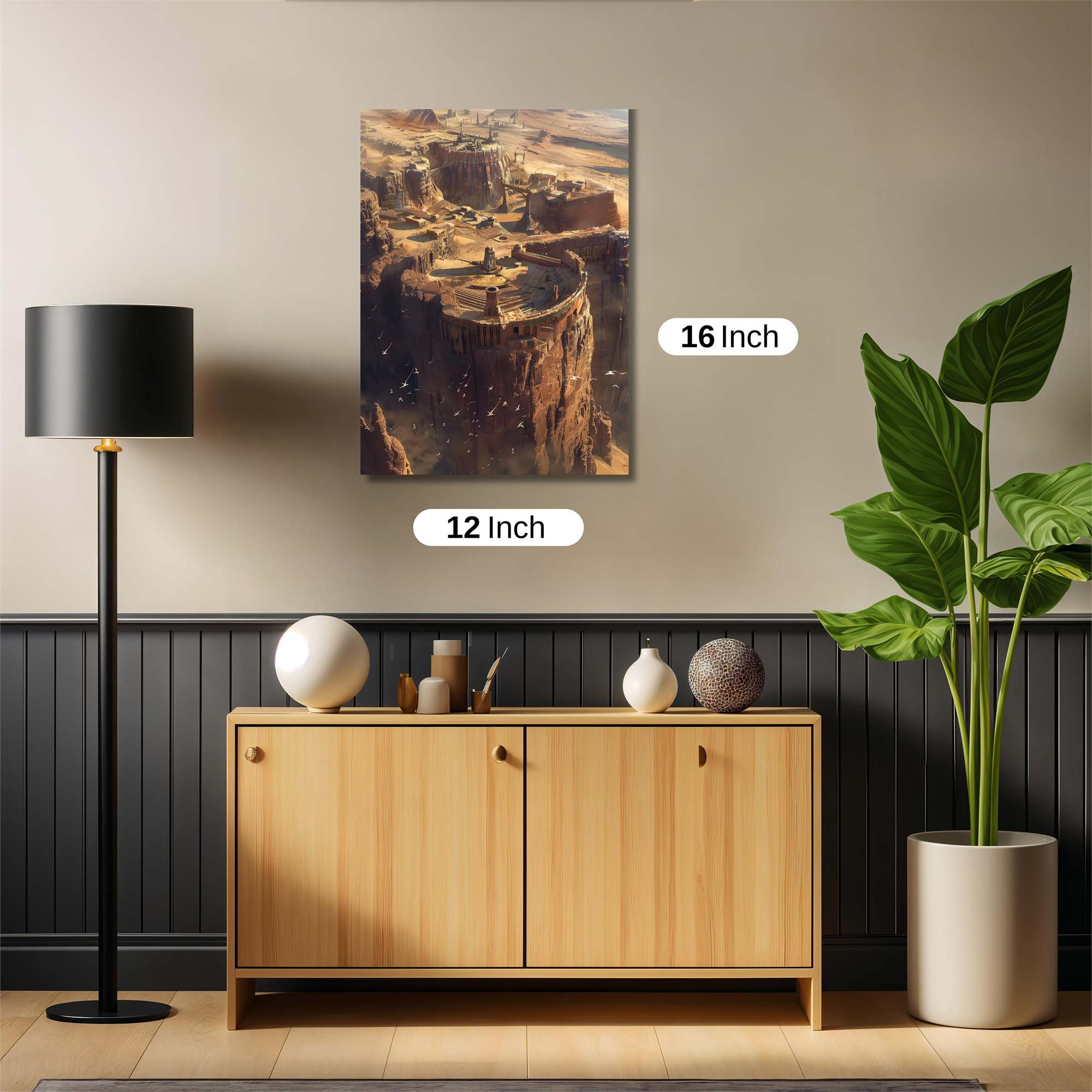 Desert Citadel Safe Wall Magnetic / M