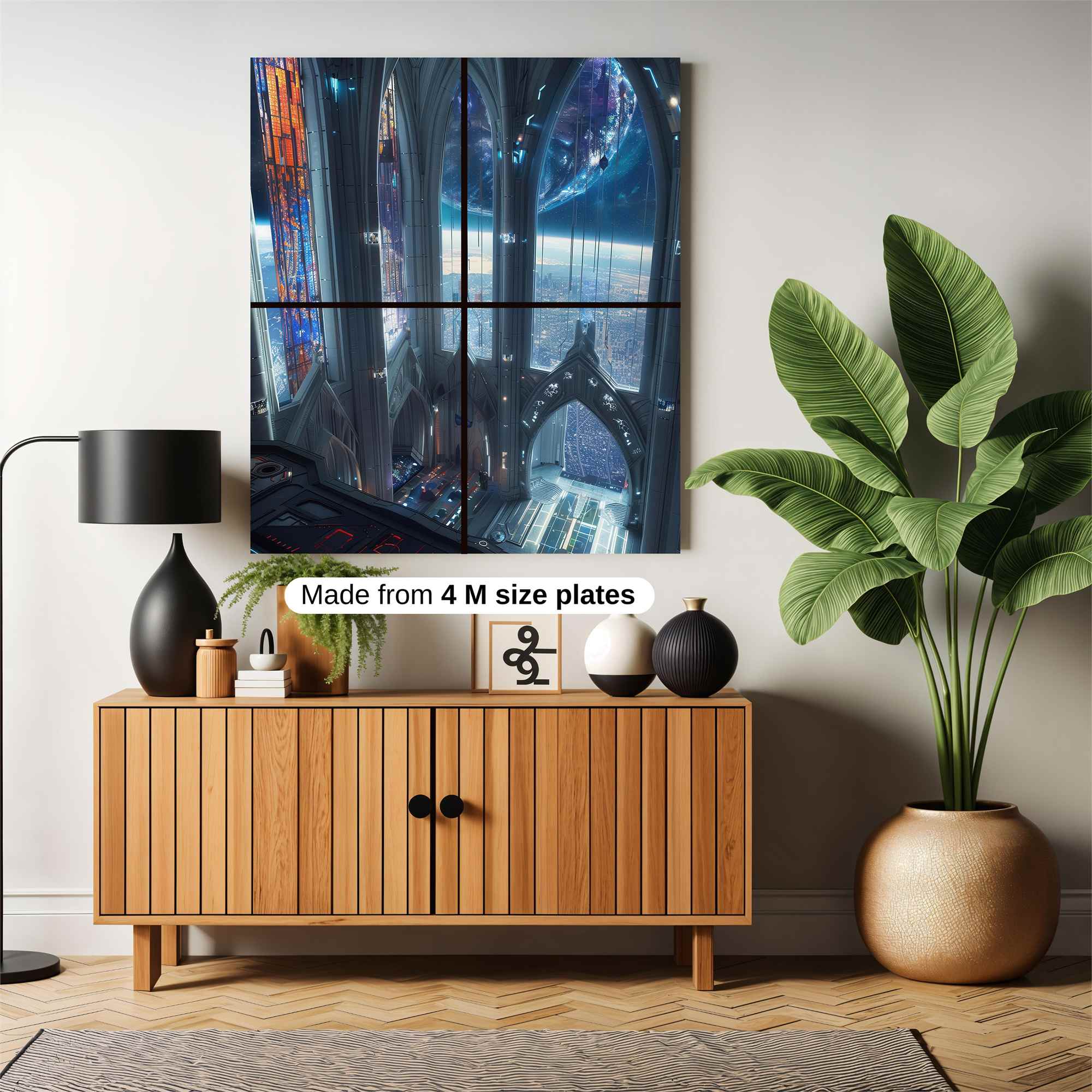 Cosmic Cathedral Safe Wall Magnetic / M