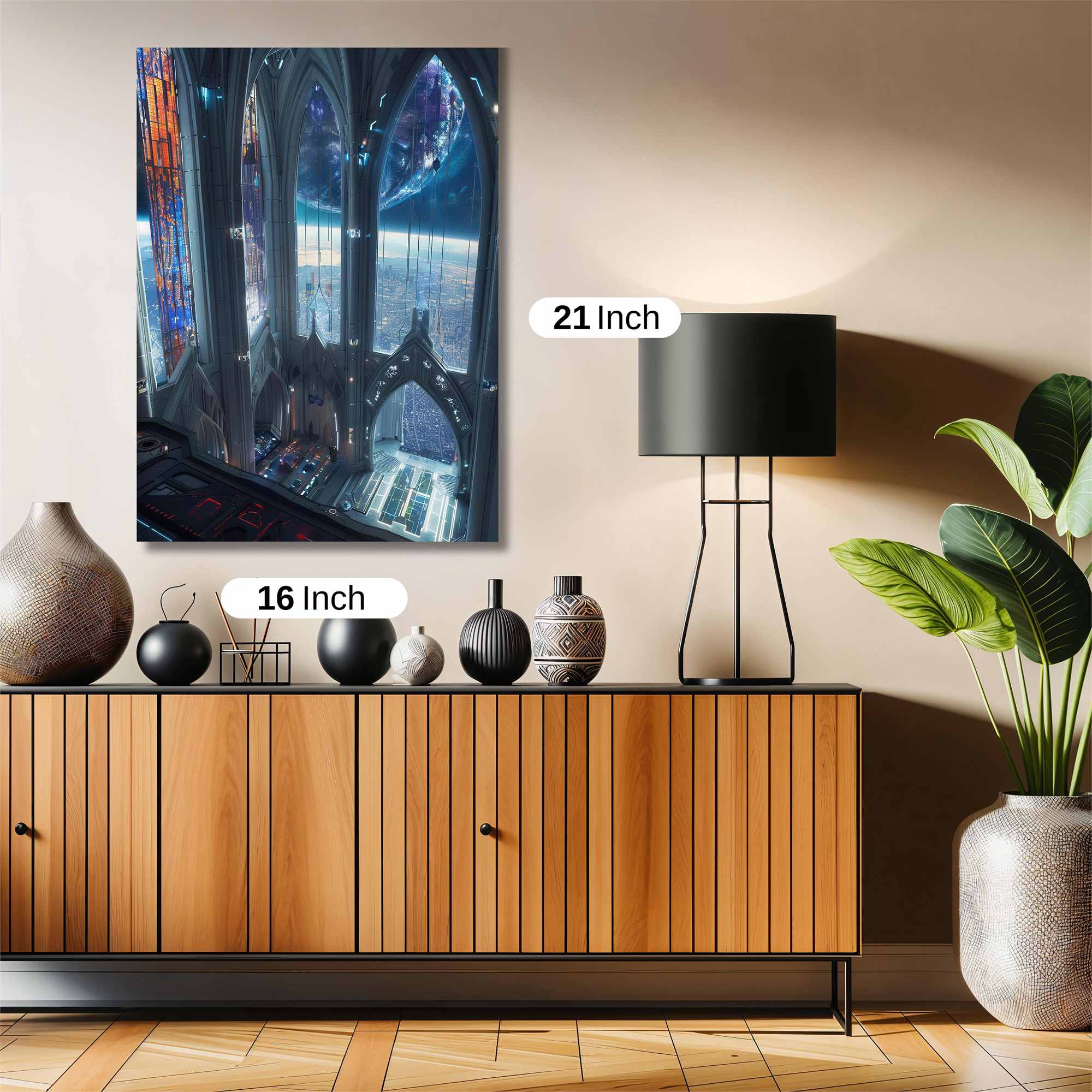 Cosmic Cathedral Safe Wall Magnetic / M