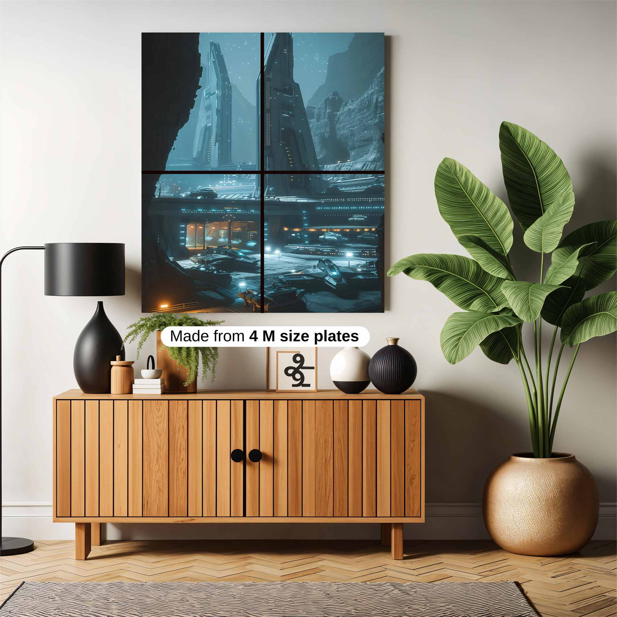 Neon Abyss Safe Wall Magnetic / M