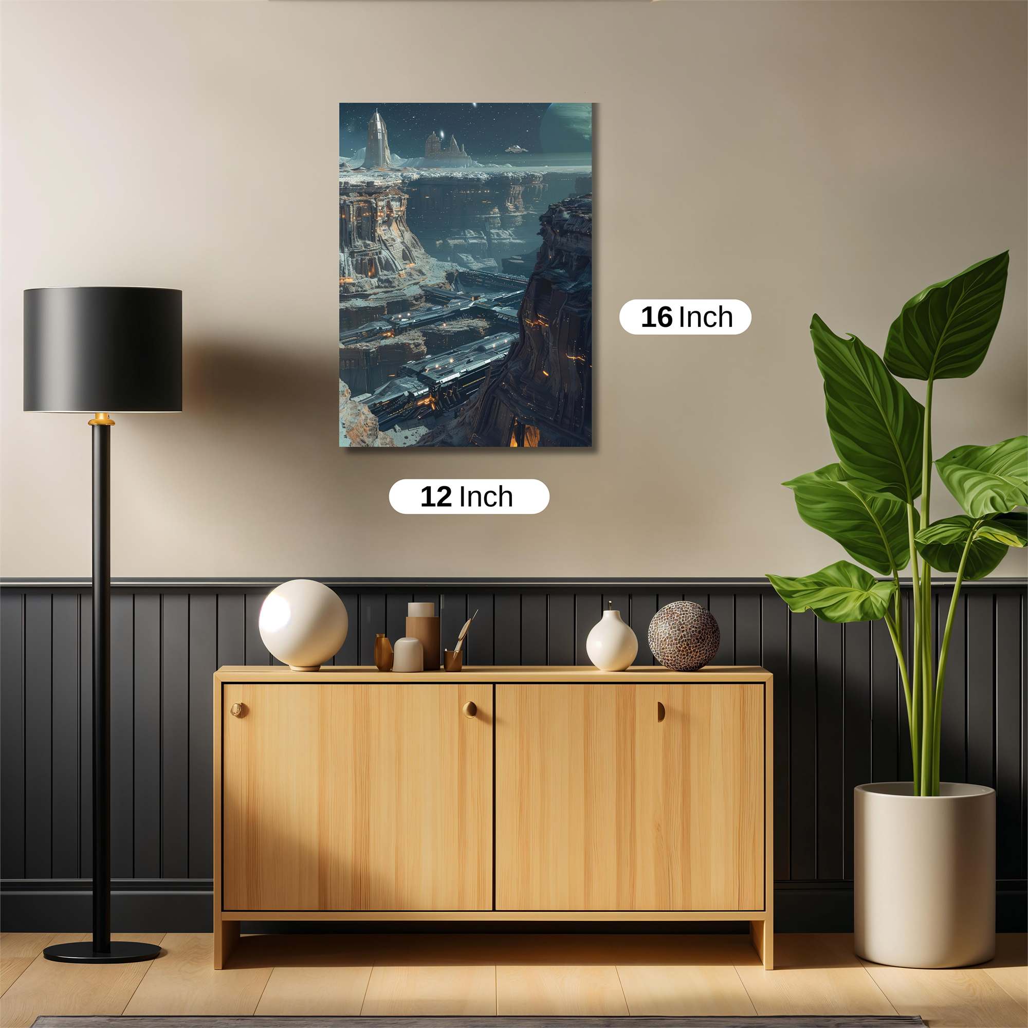 Alien Serenity Safe Wall Magnetic / M