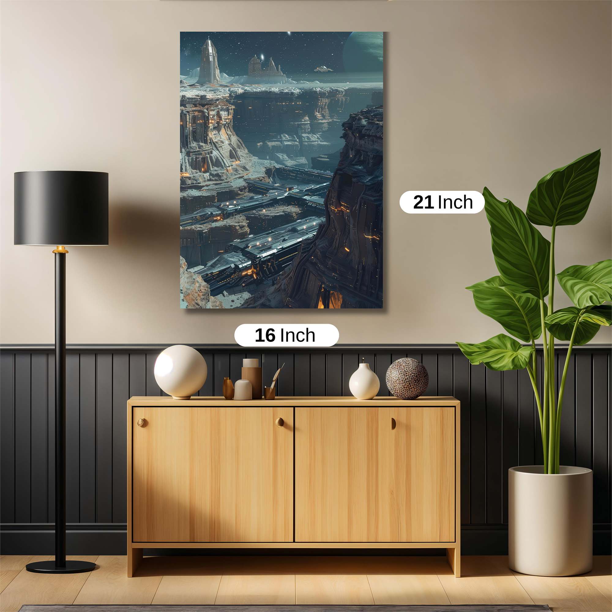 Alien Serenity Safe Wall Magnetic / M