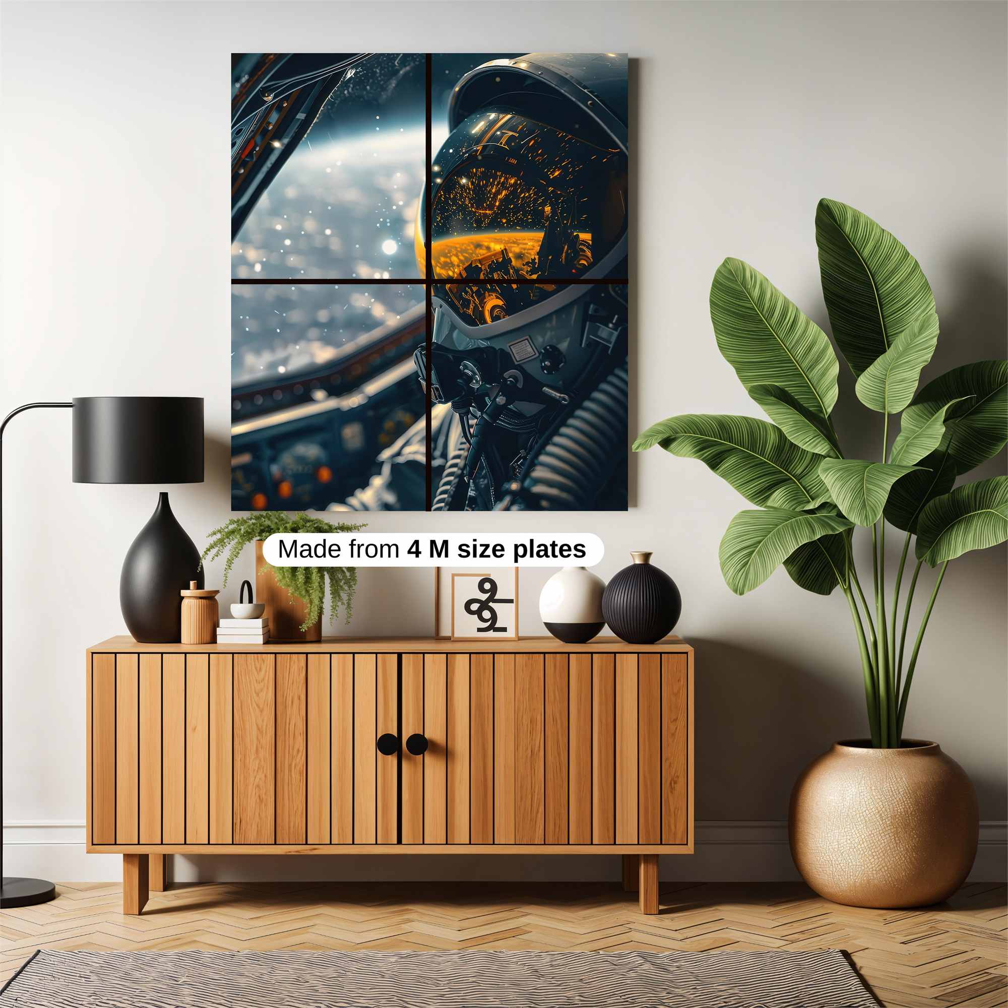 Astronaut Serene Safe Wall Magnetic / M