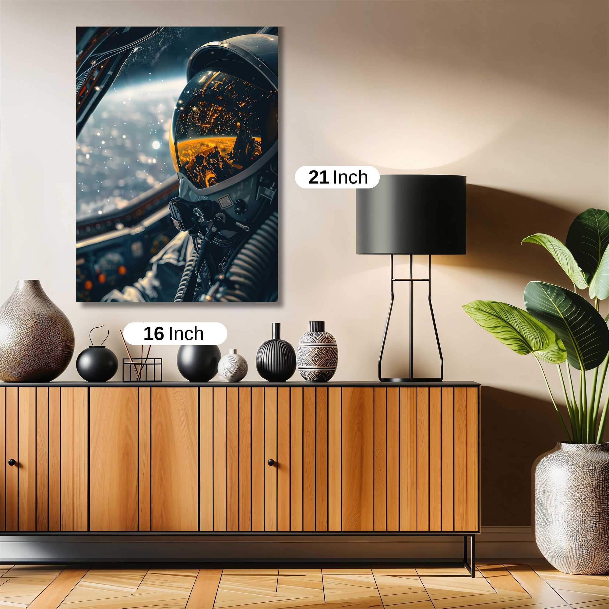 Astronaut Serene Safe Wall Magnetic / M