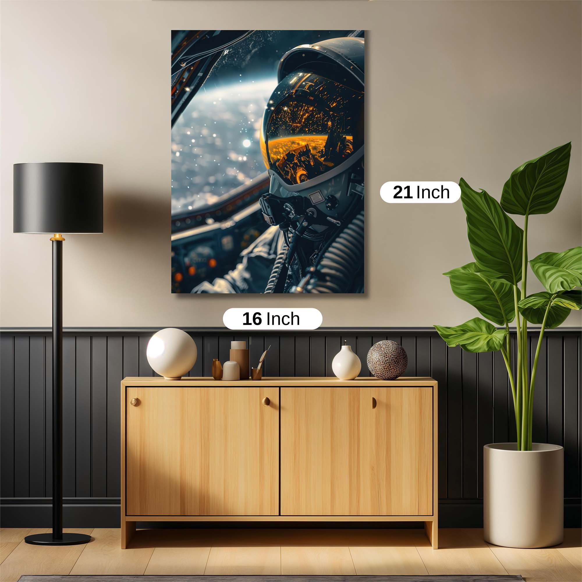 Astronaut Serene Safe Wall Magnetic / M