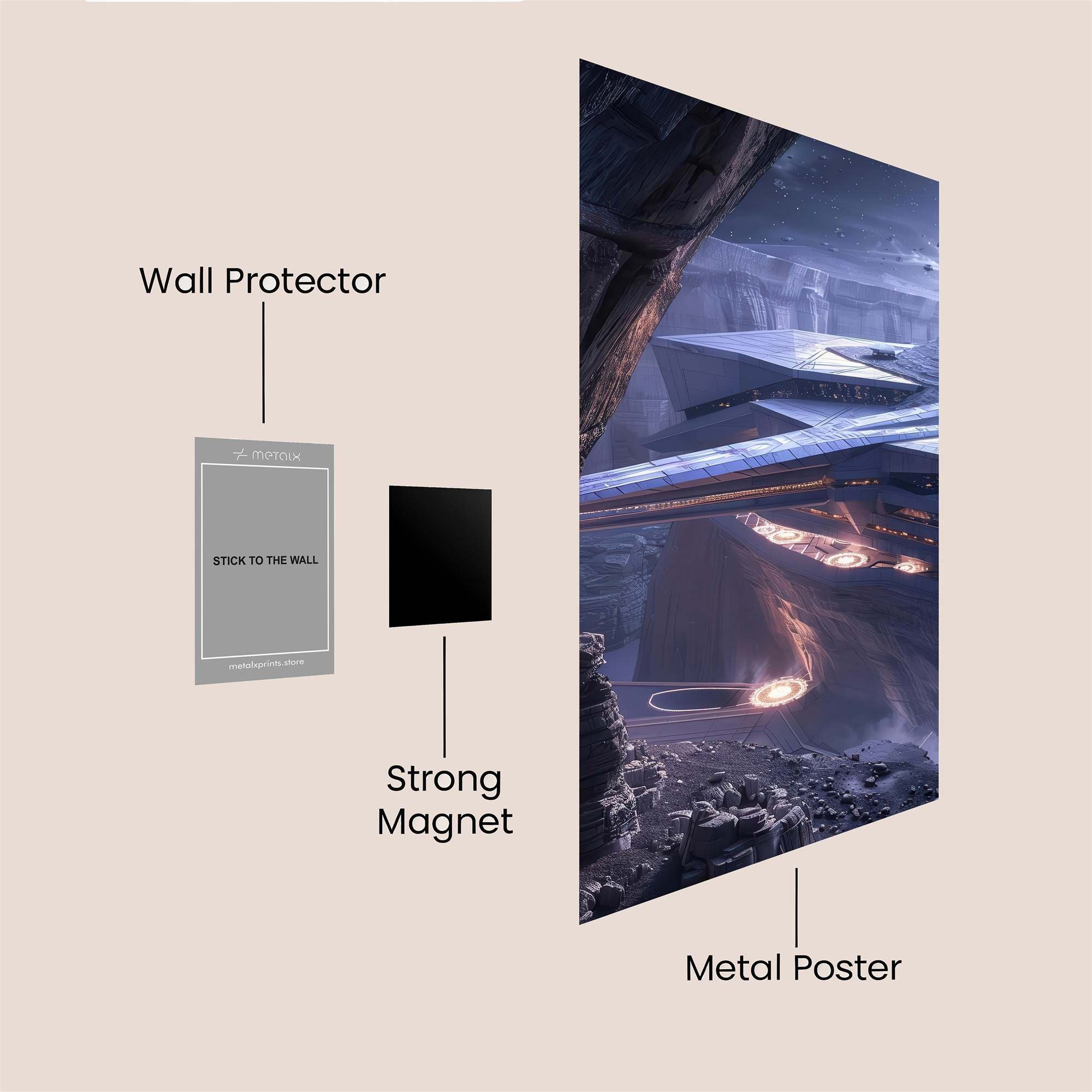Executor Eerie Safe Wall Magnetic / M