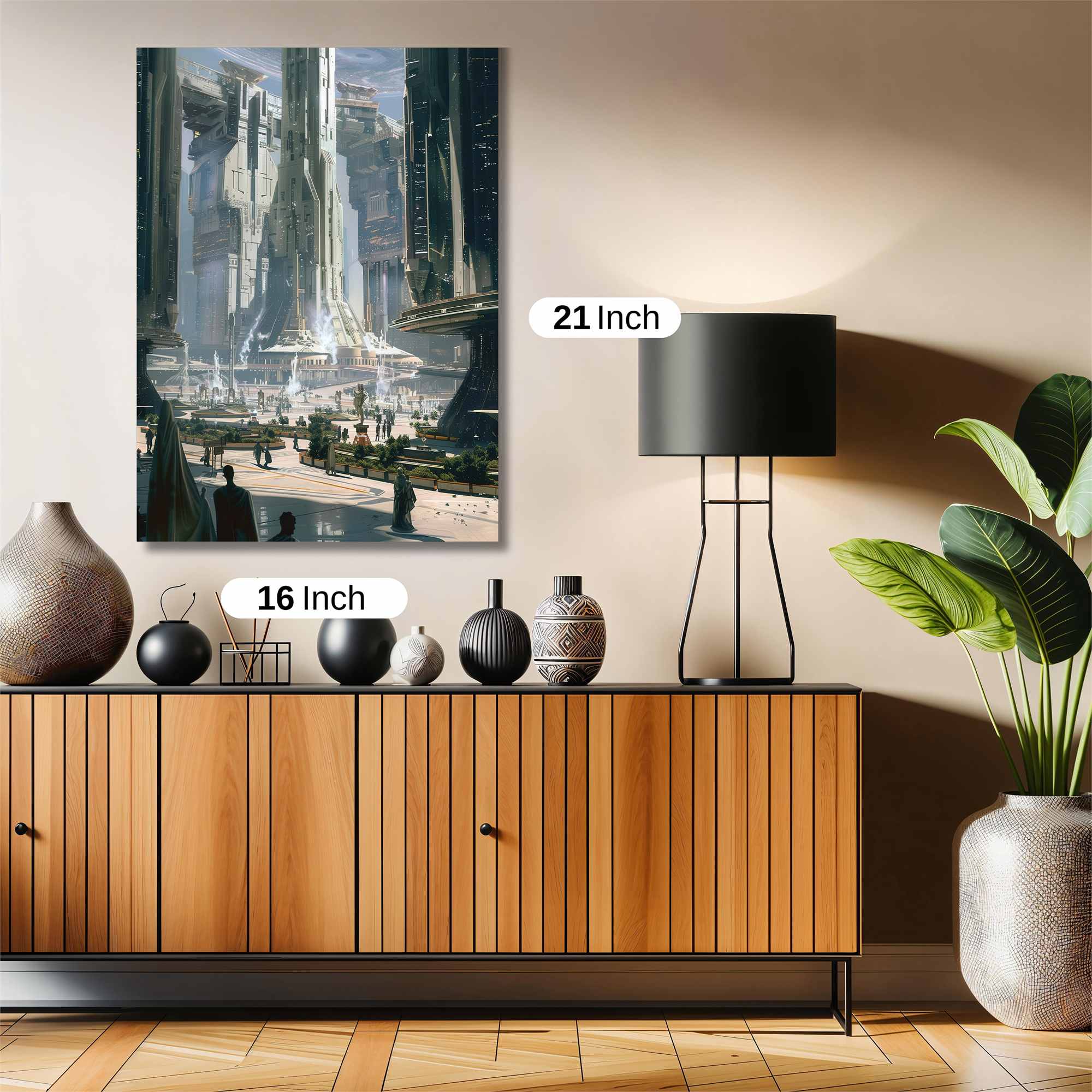 Skyward Serenity Safe Wall Magnetic / M