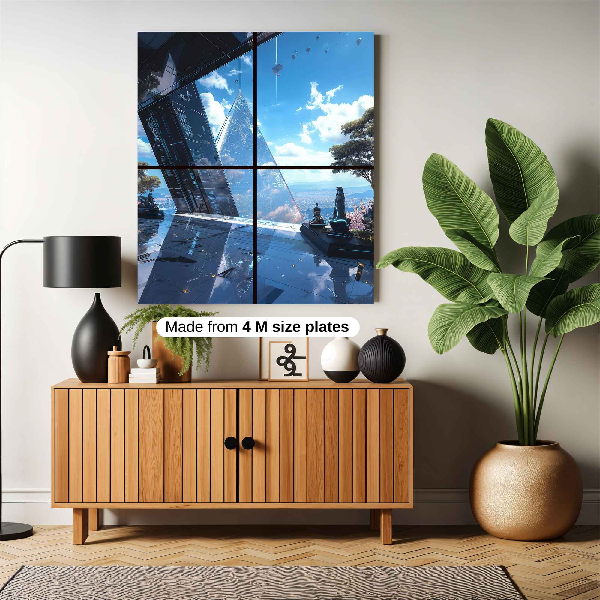 Pyramid Serenity Safe Wall Magnetic / M