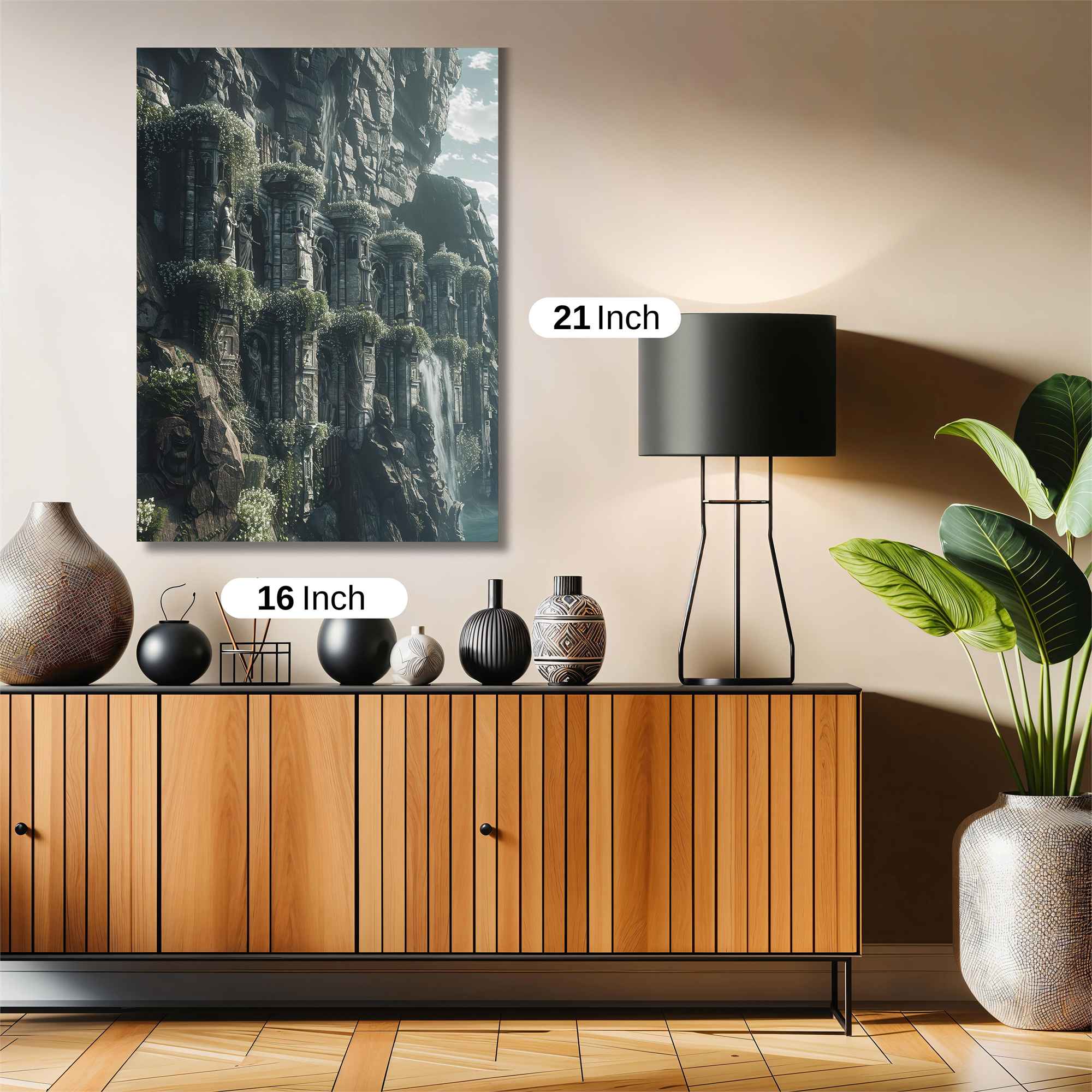 Ancient Serenity Safe Wall Magnetic / M