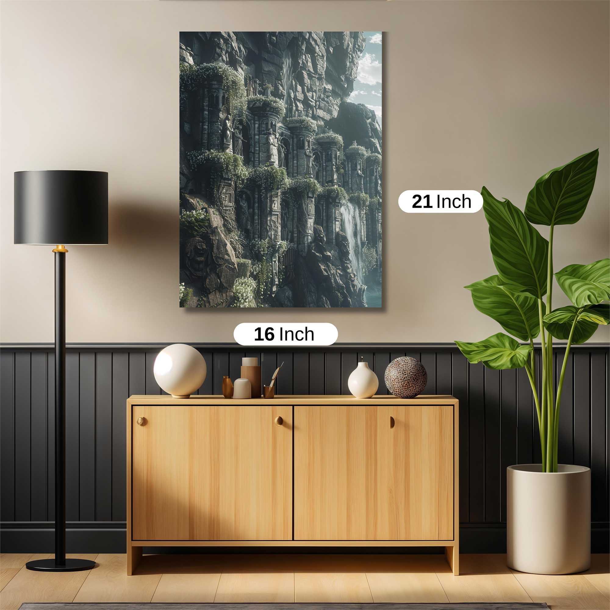 Ancient Serenity Safe Wall Magnetic / M