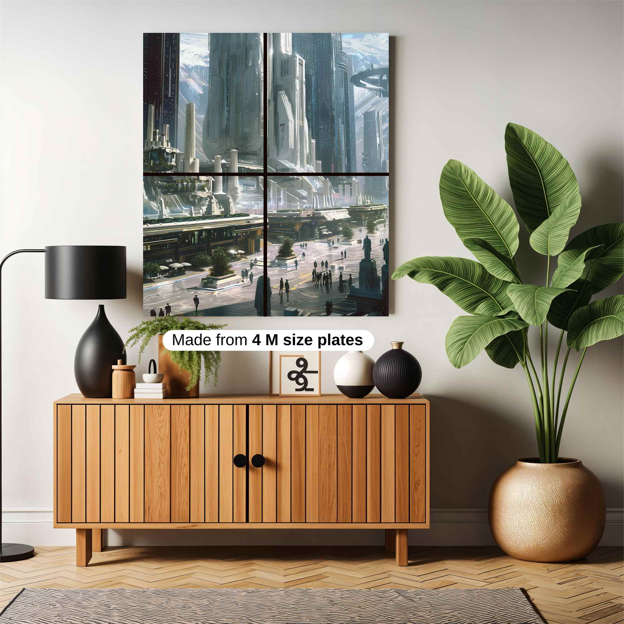 Neon Serenity Safe Wall Magnetic / M