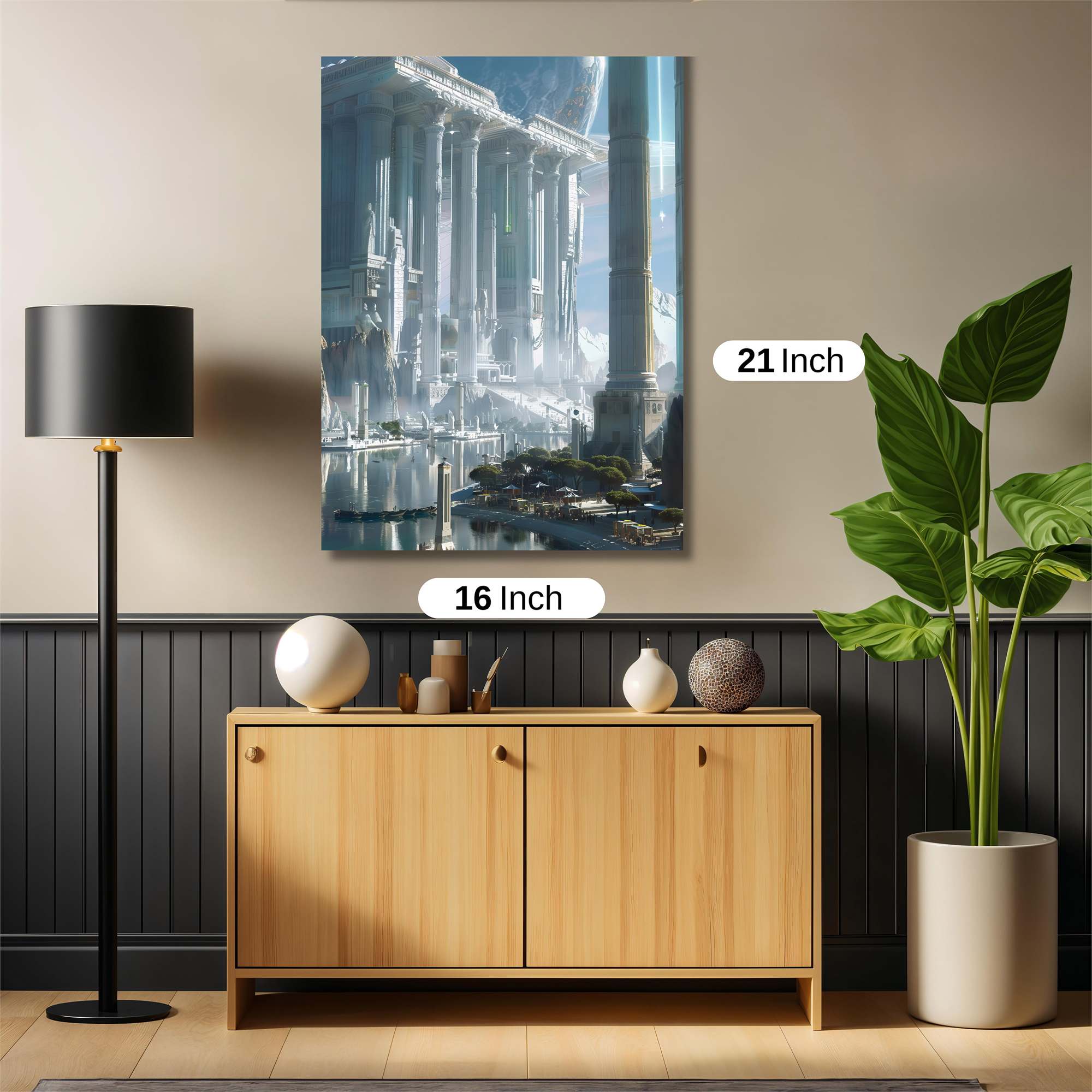 Atlantis Serene Safe Wall Magnetic / M