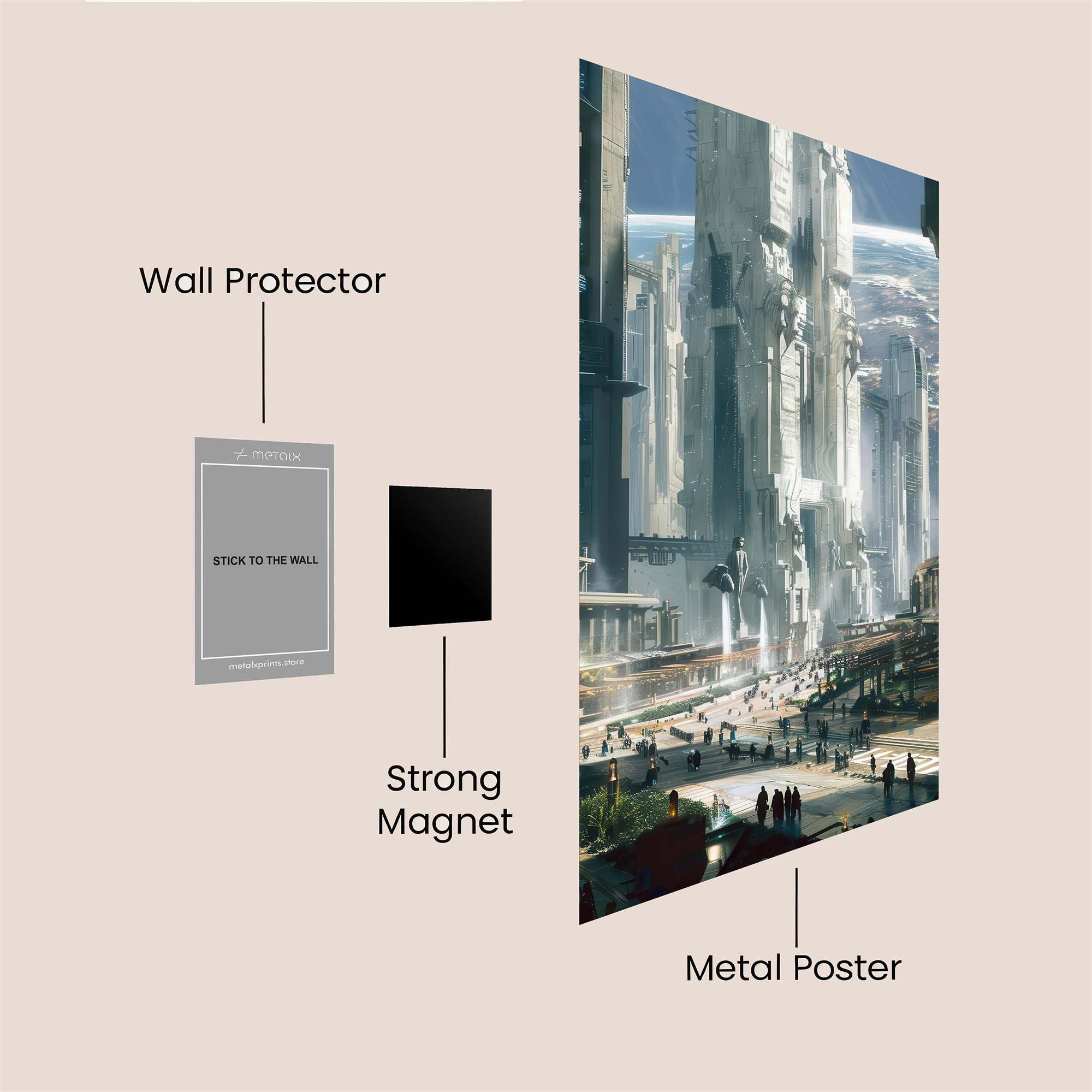 Cyberpunk Serenity Safe Wall Magnetic / M