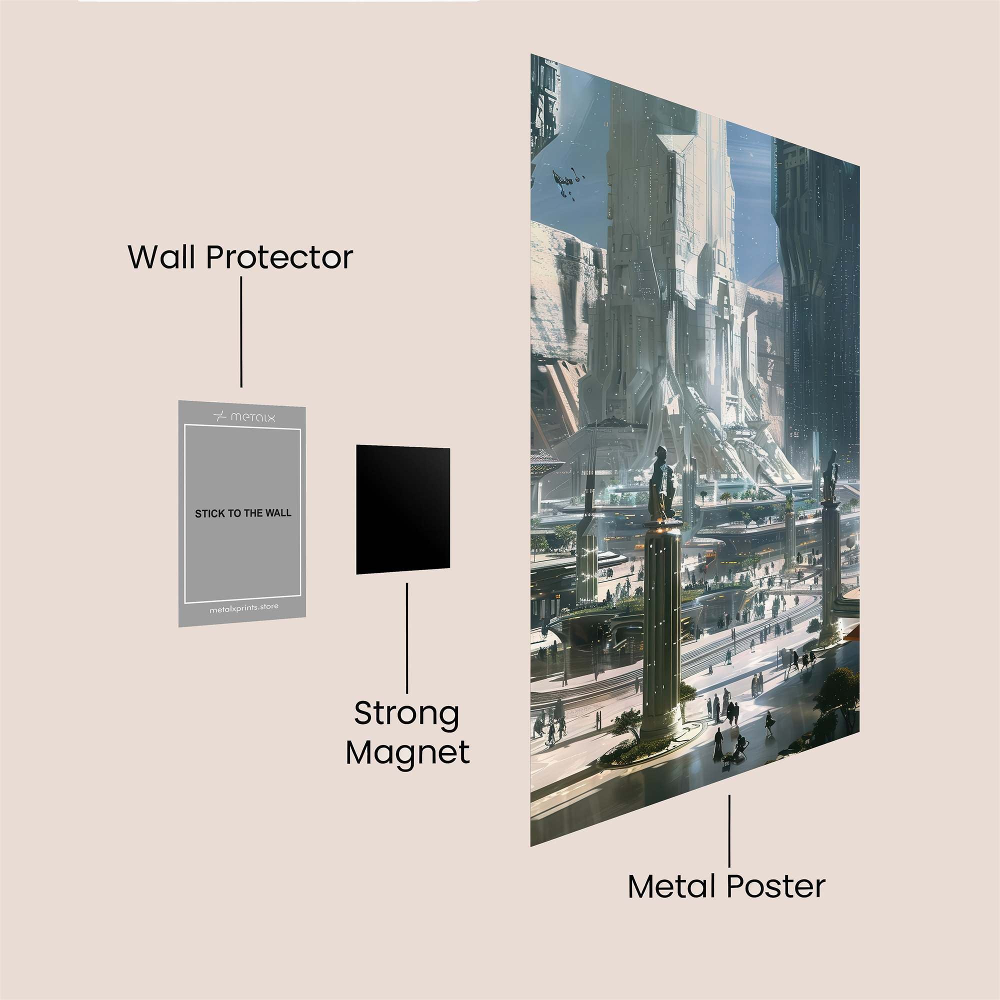 Cyberpunk Serenity Safe Wall Magnetic / M