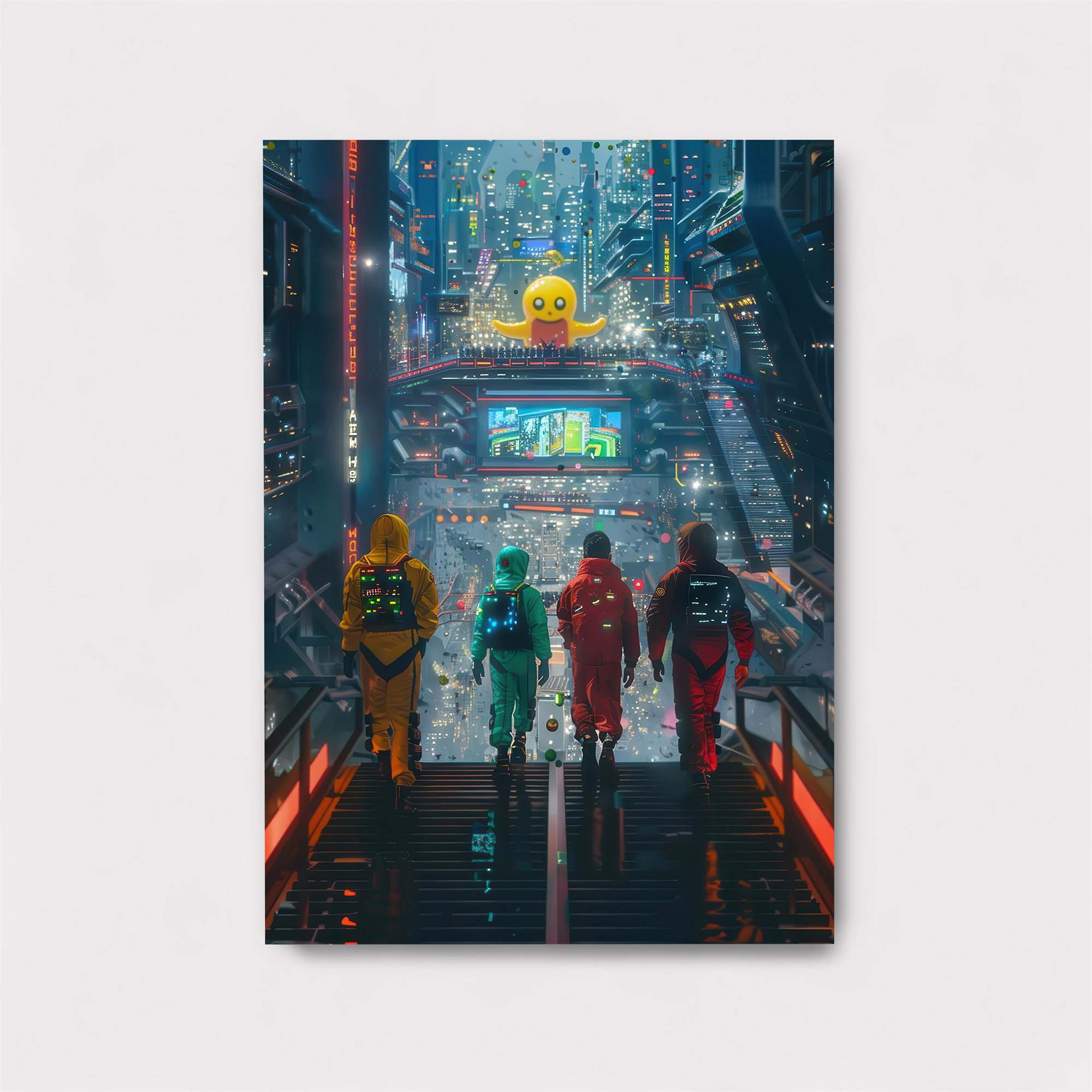 Emoji Dystopia Safe Wall Magnetic / M