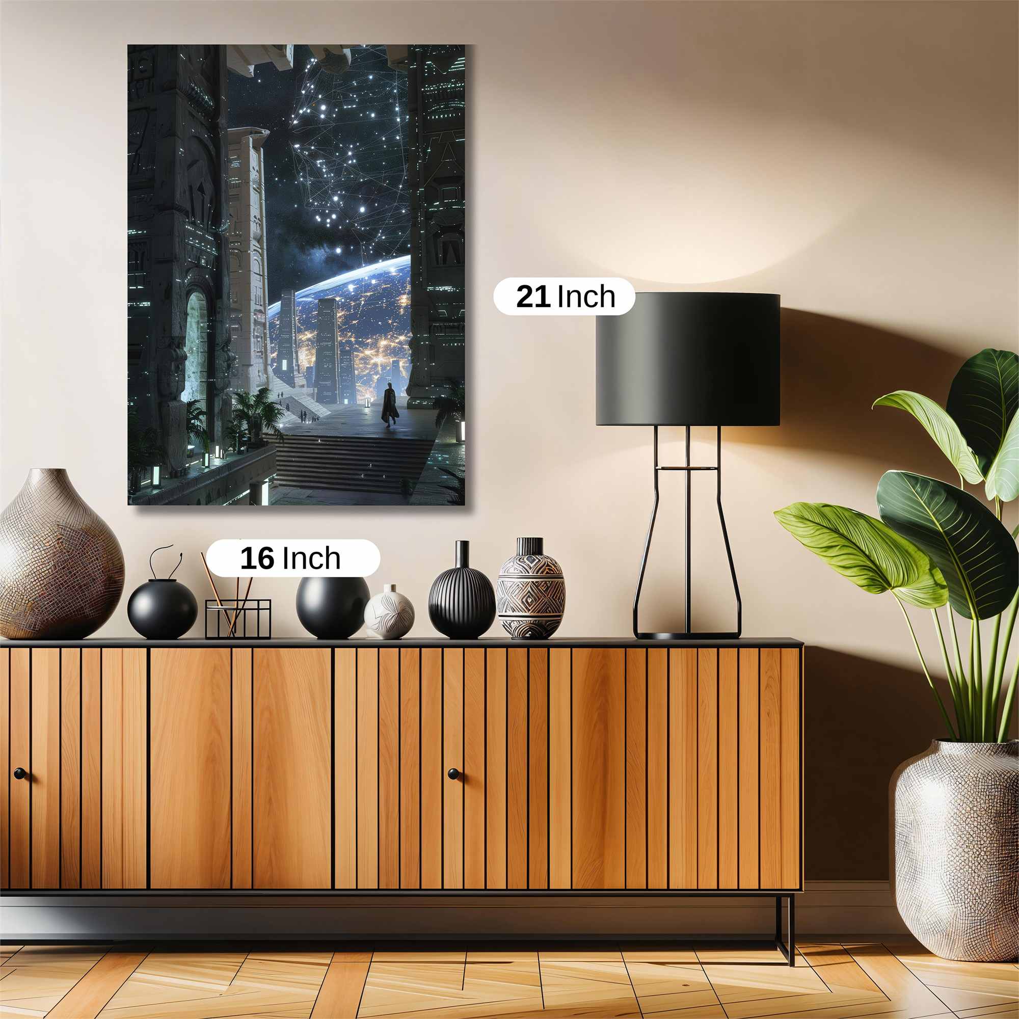 Cosmos Awe Safe Wall Magnetic / M