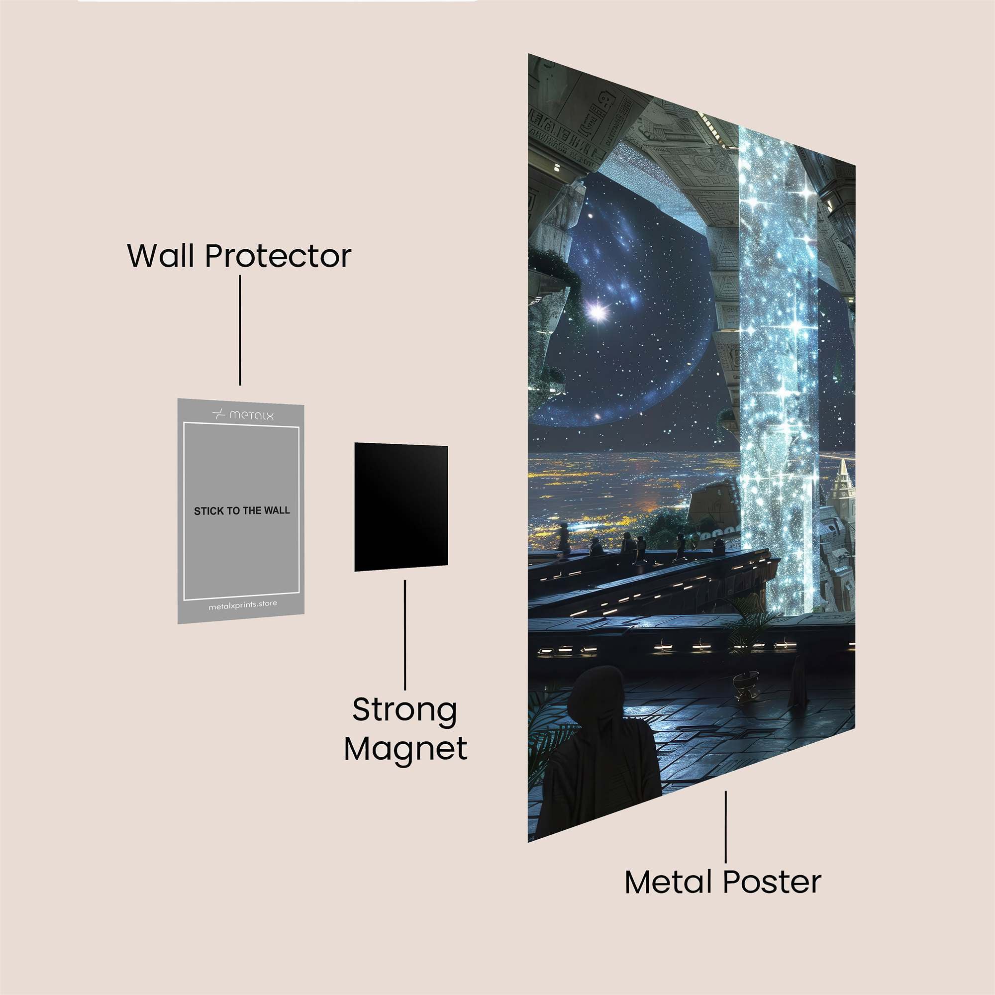Galactic Serenity Safe Wall Magnetic / M