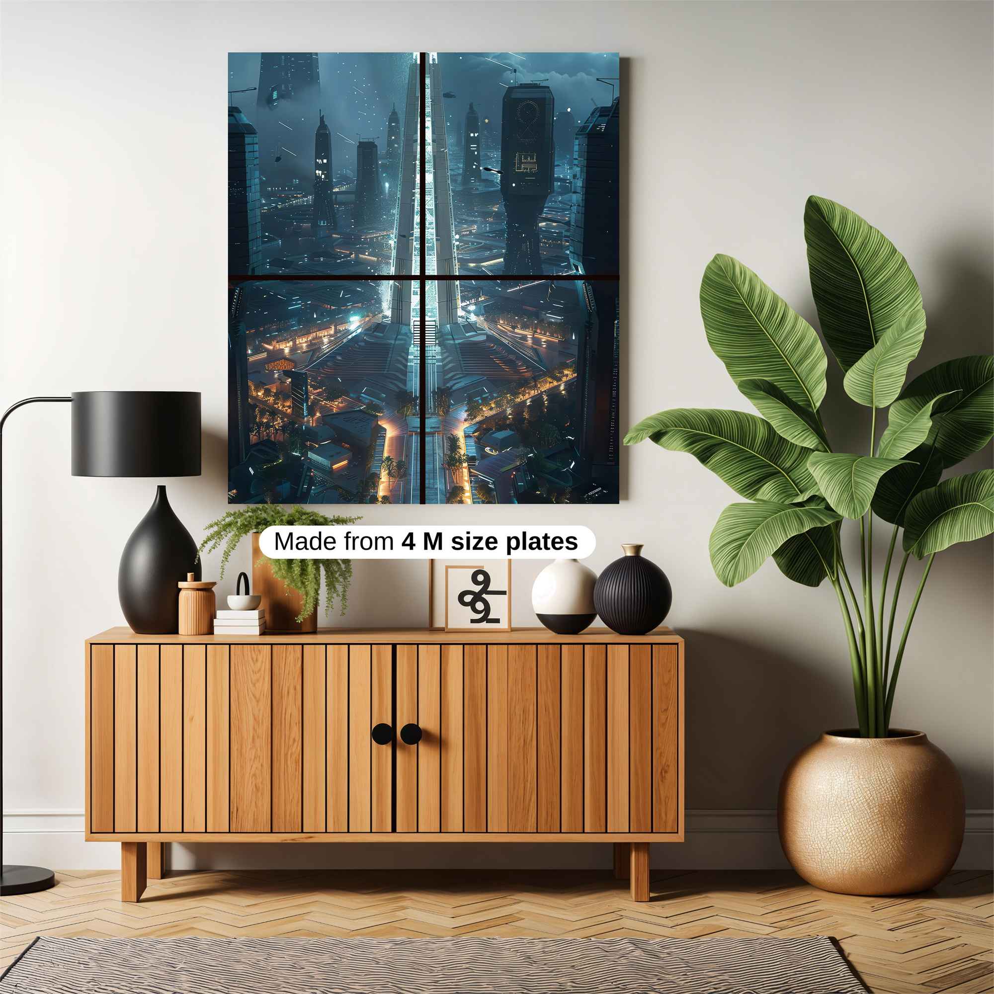 Cyber Monolith Safe Wall Magnetic / M