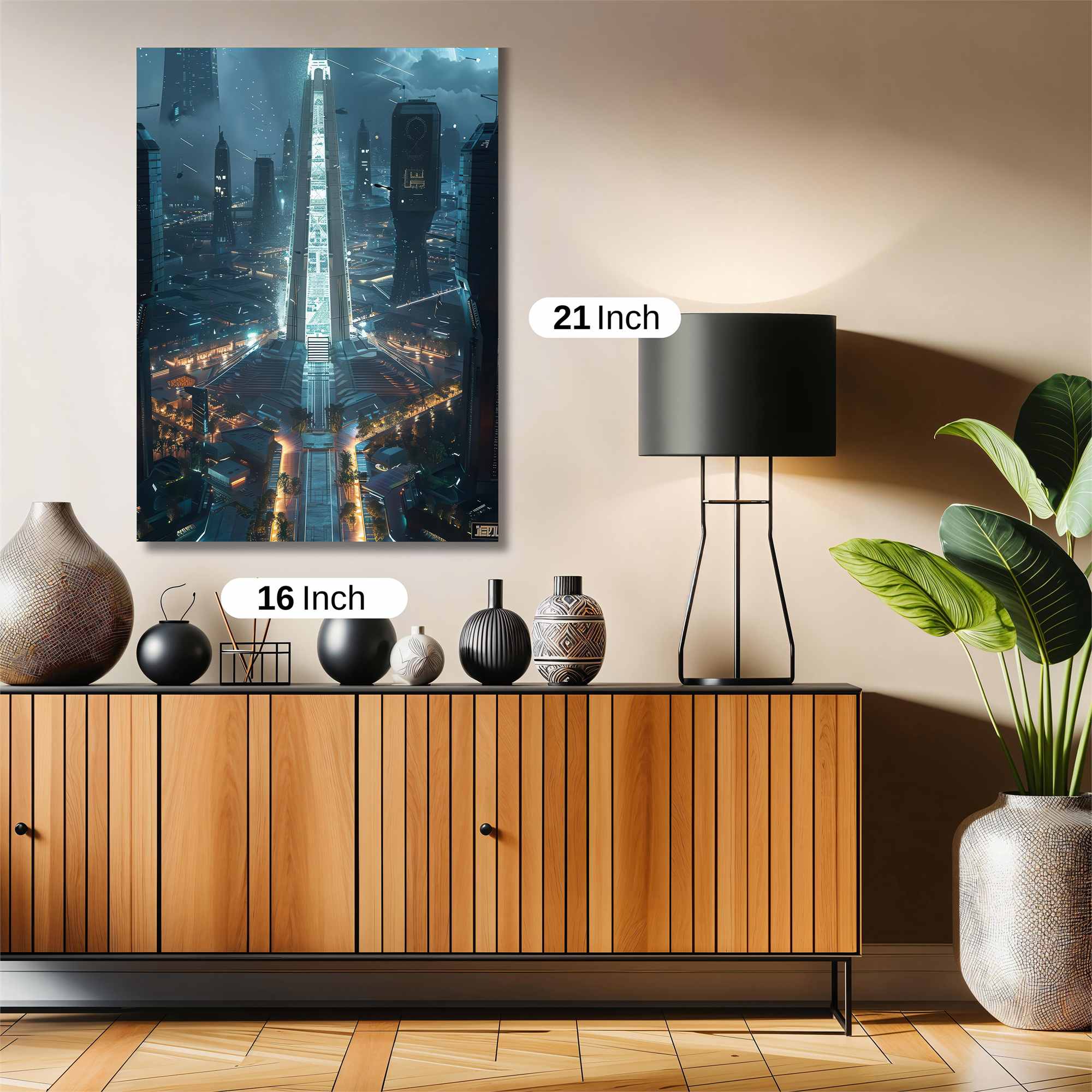 Cyber Monolith Safe Wall Magnetic / M