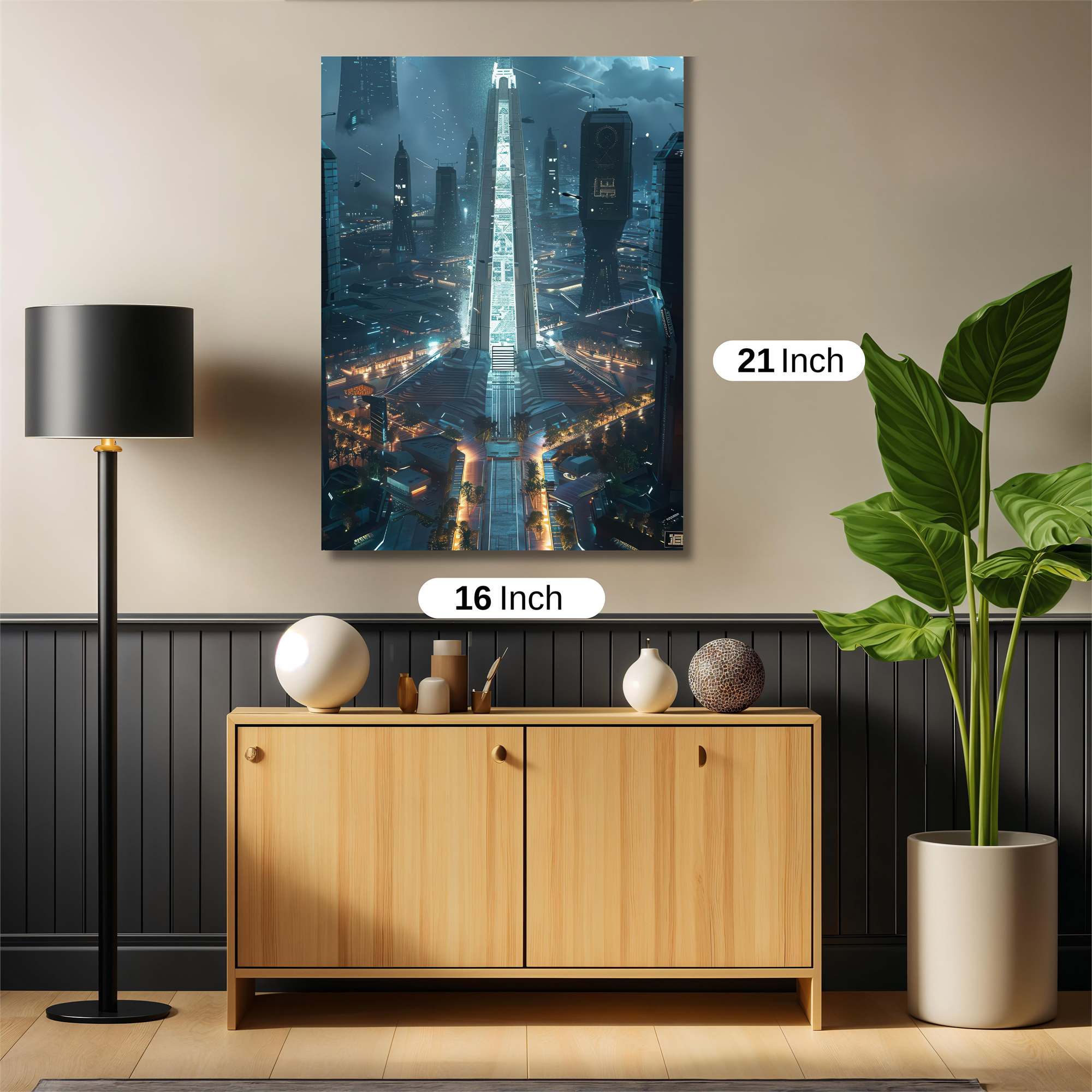 Cyber Monolith Safe Wall Magnetic / M