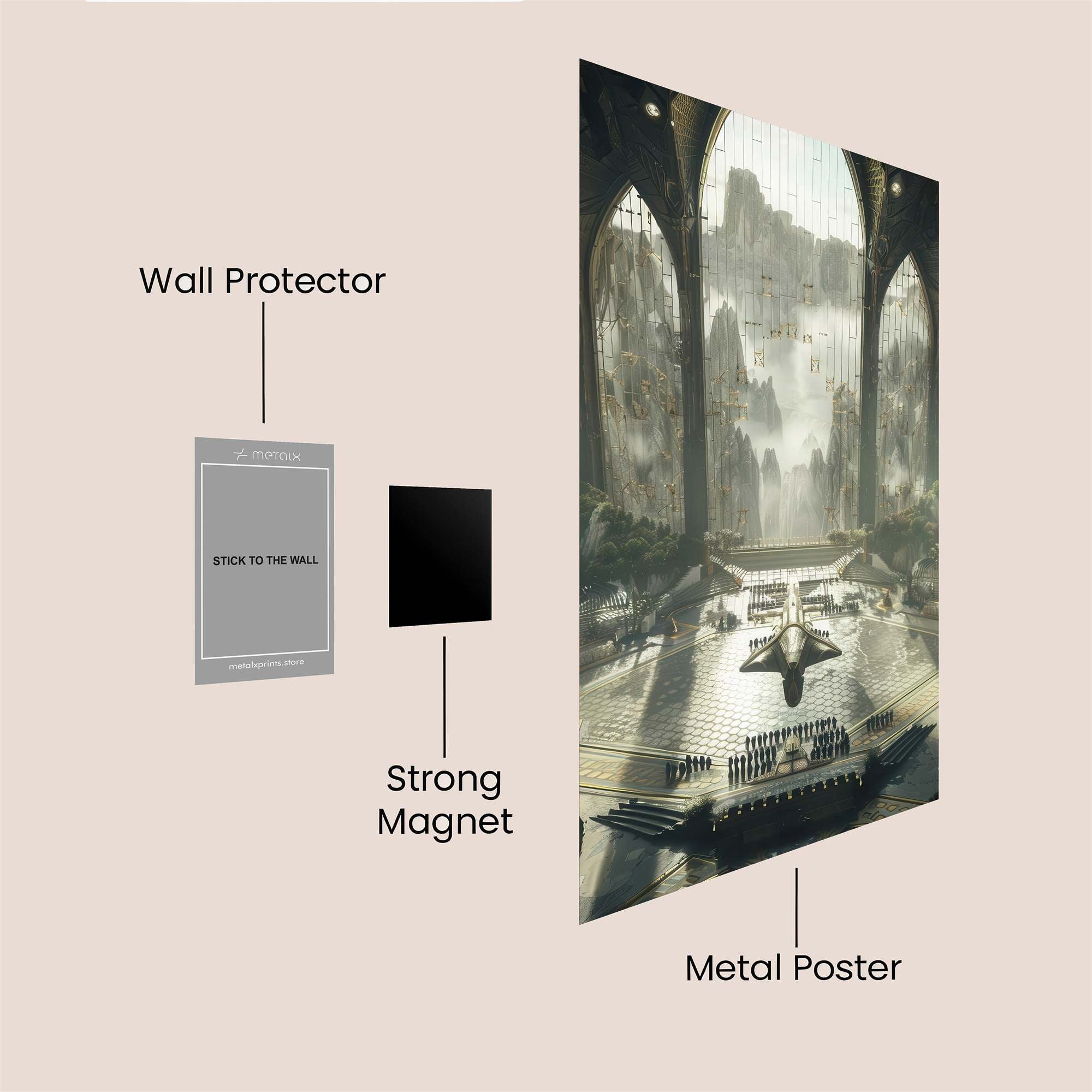 Avalon Majestic Safe Wall Magnetic / M