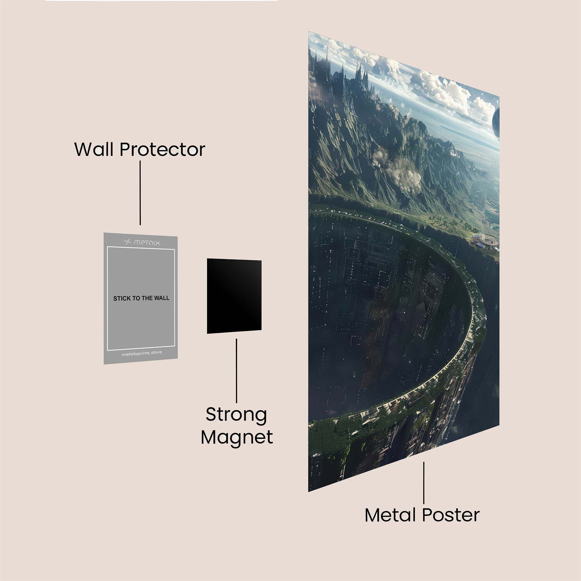 Abyss Serenity Safe Wall Magnetic / M