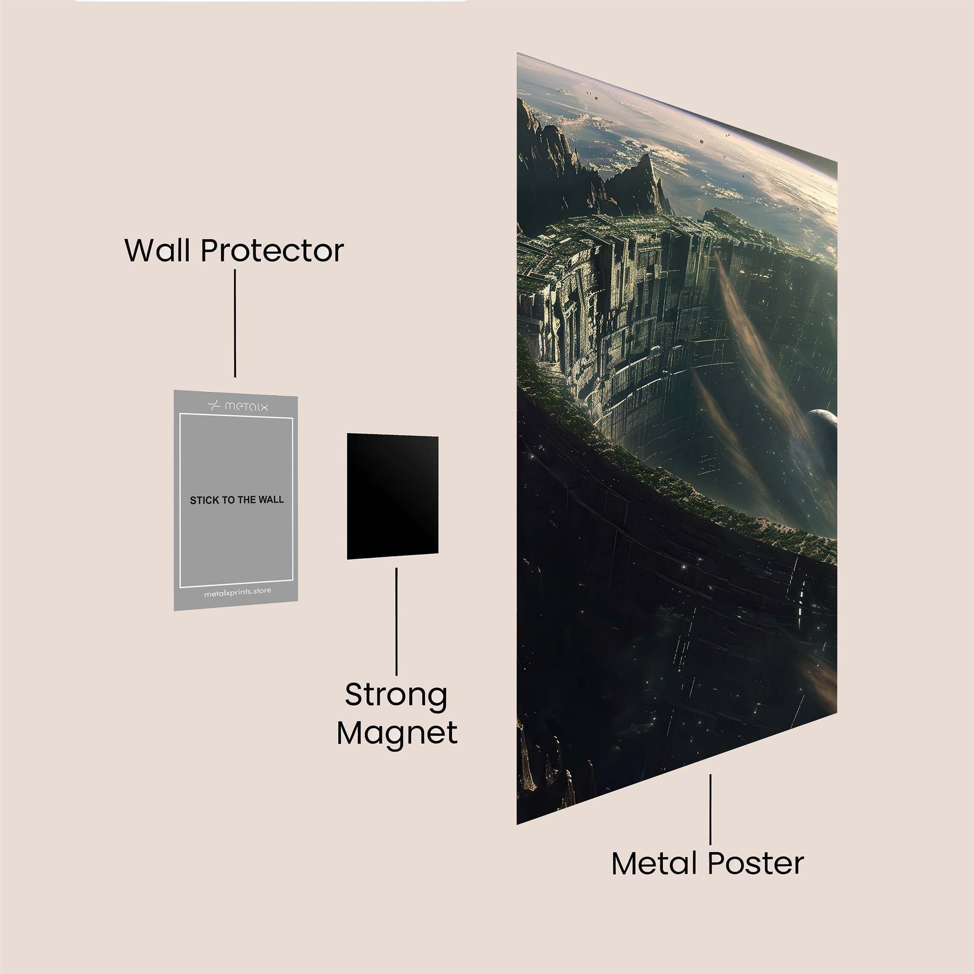 Elysium Echo Safe Wall Magnetic / M