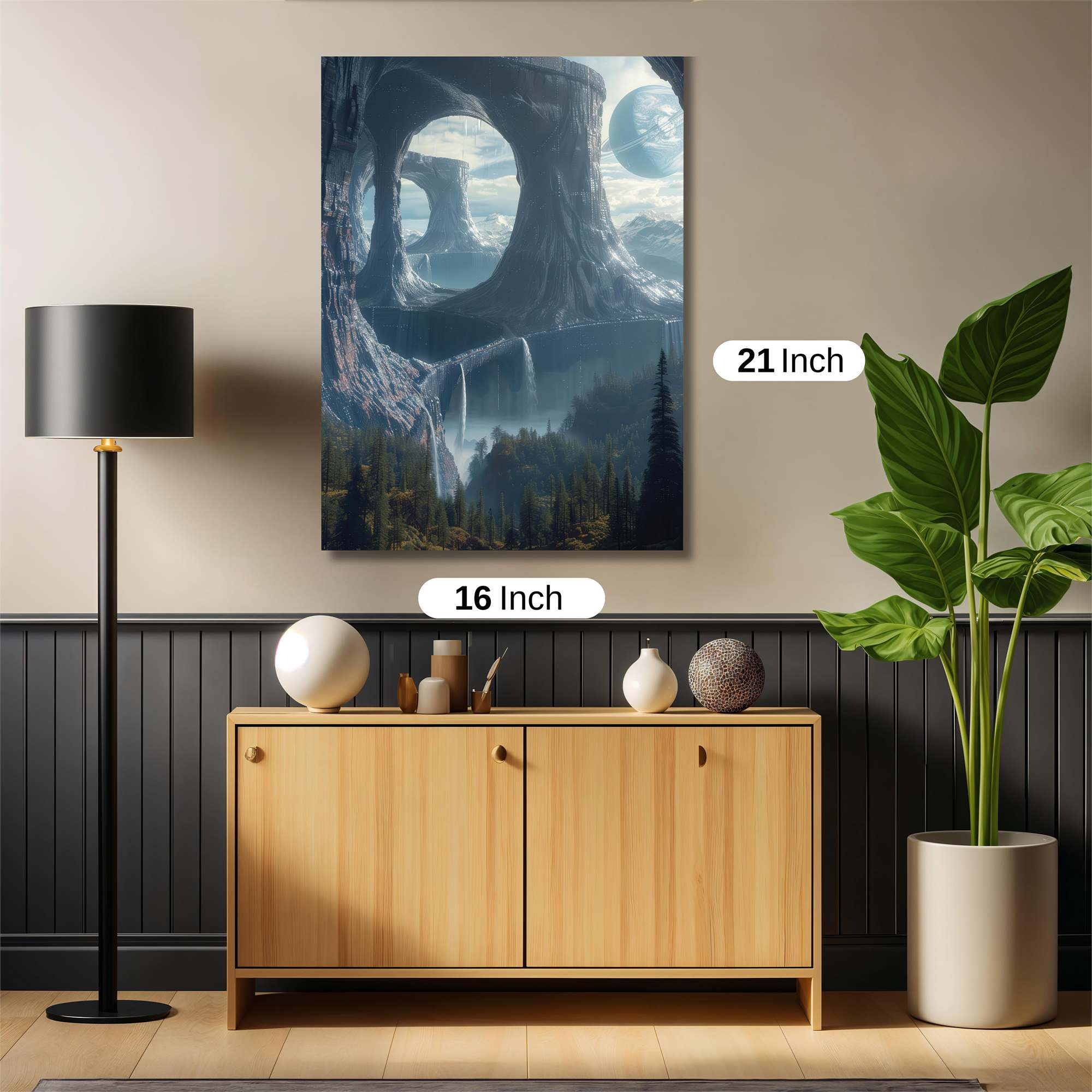 Alien Serenity Safe Wall Magnetic / M