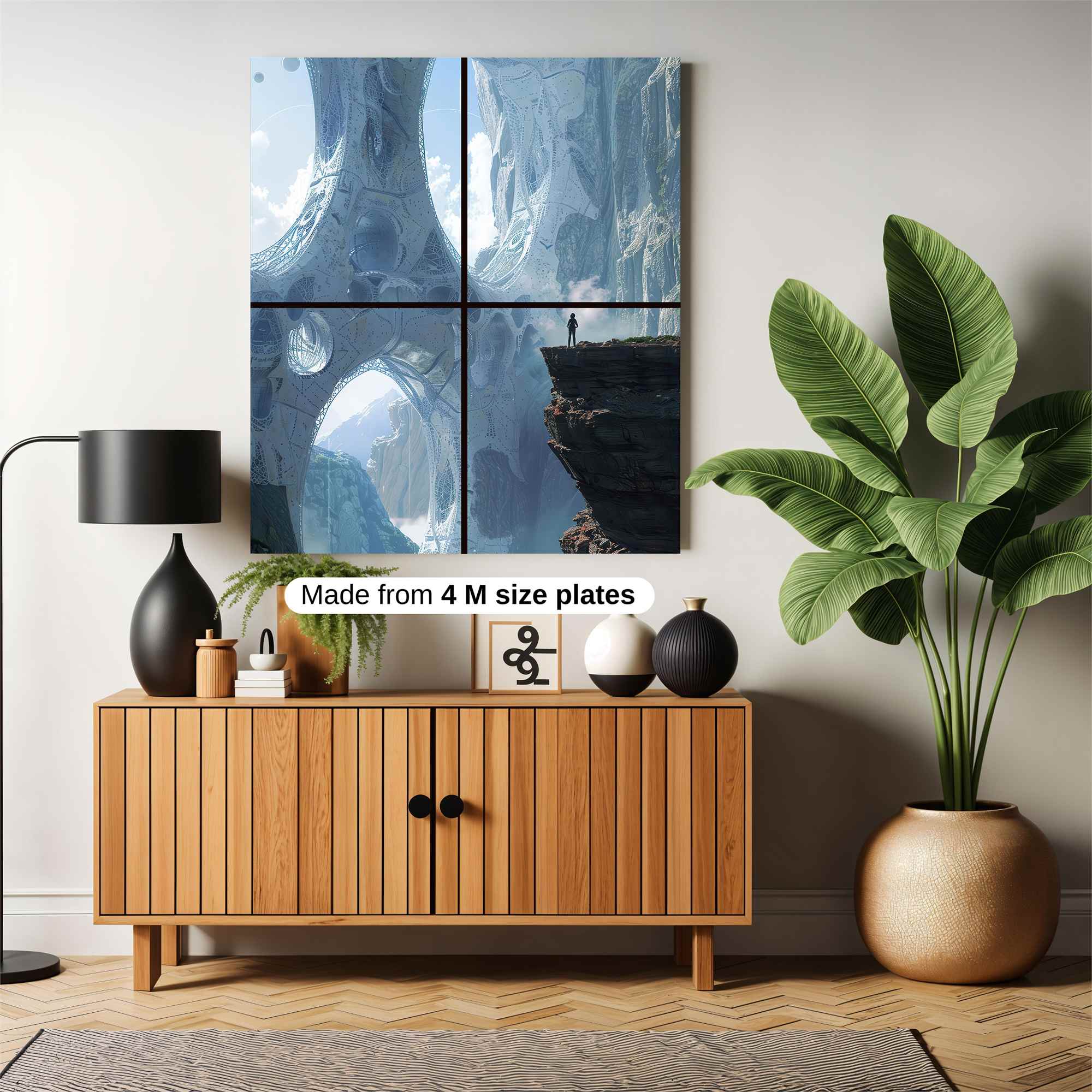 Alien Awe Safe Wall Magnetic / M