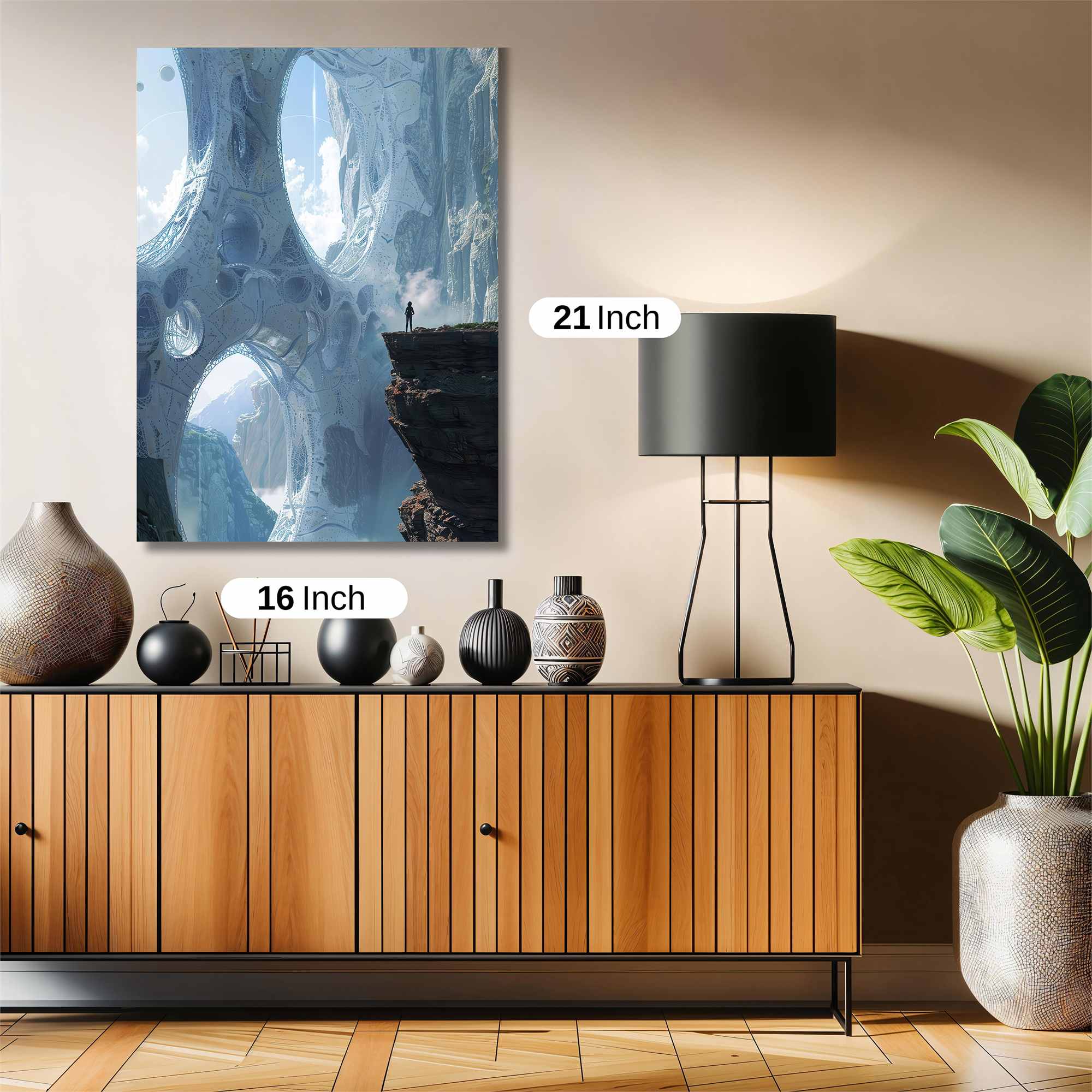 Alien Awe Safe Wall Magnetic / M