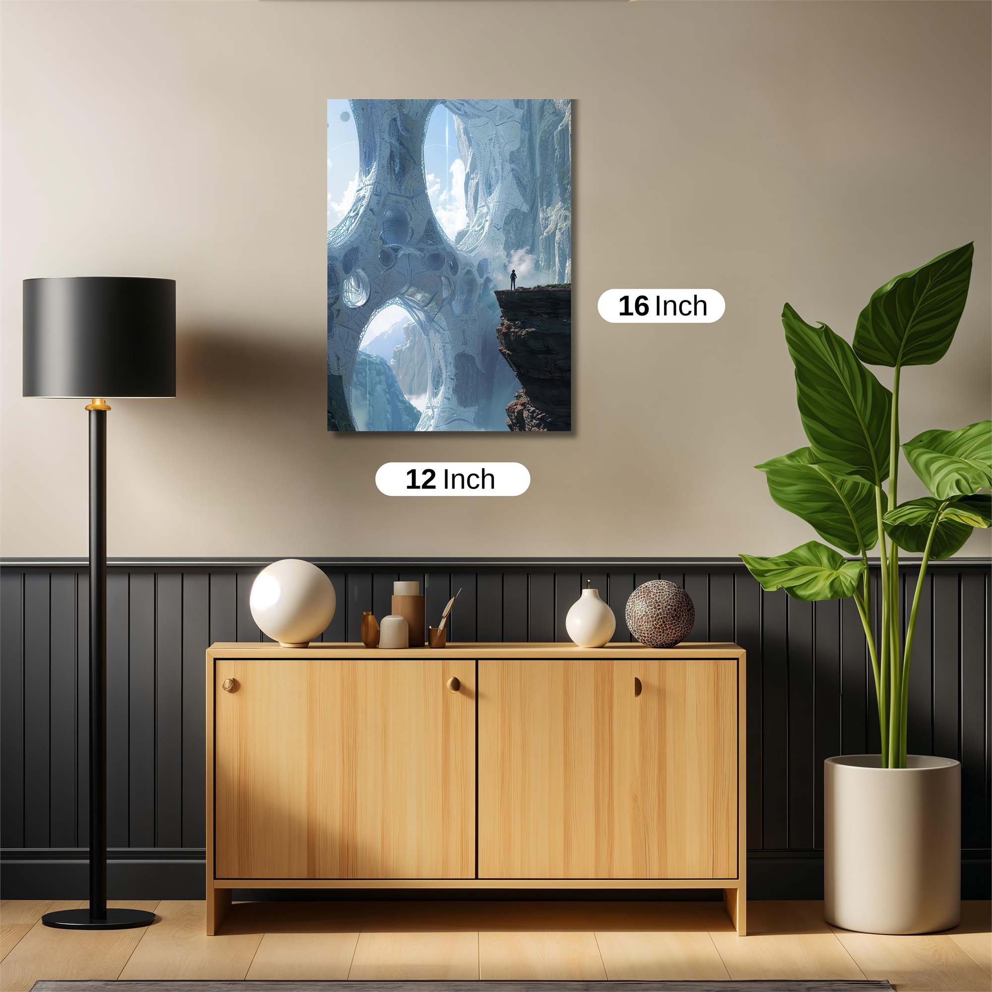 Alien Awe Safe Wall Magnetic / M