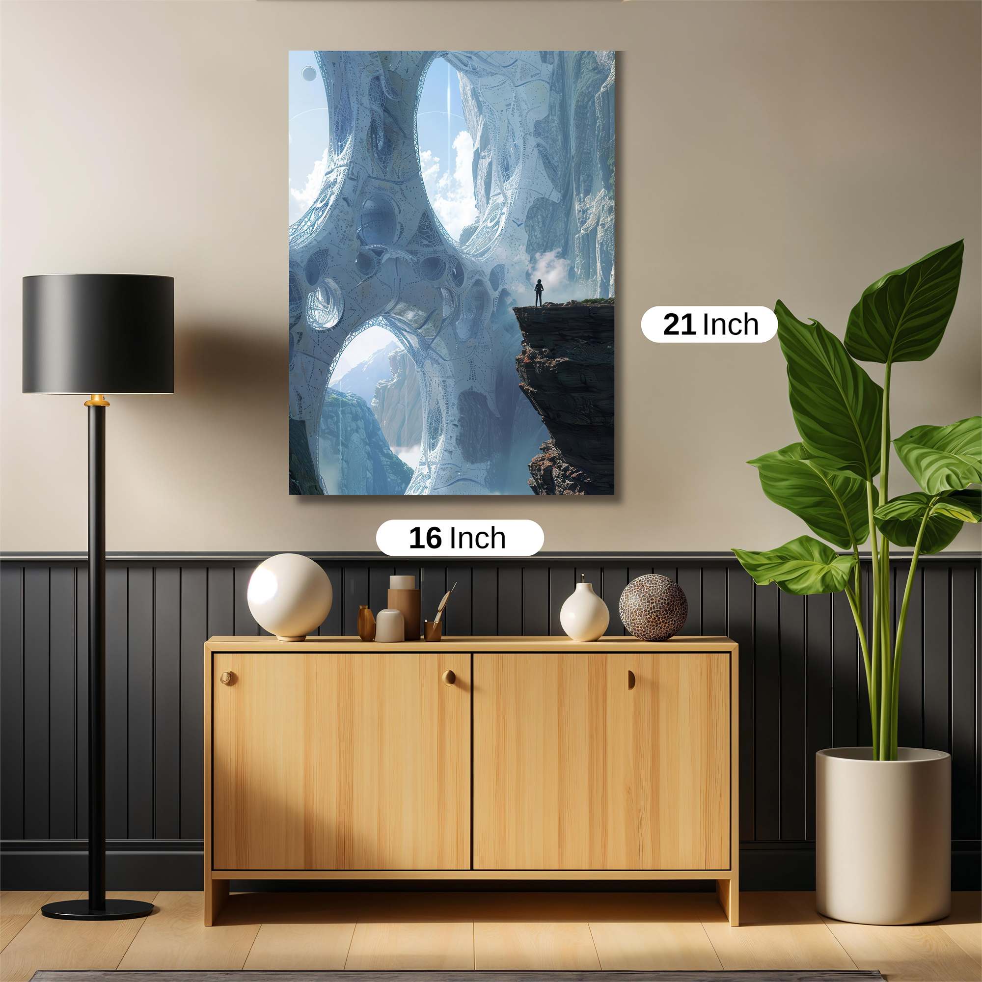 Alien Awe Safe Wall Magnetic / M