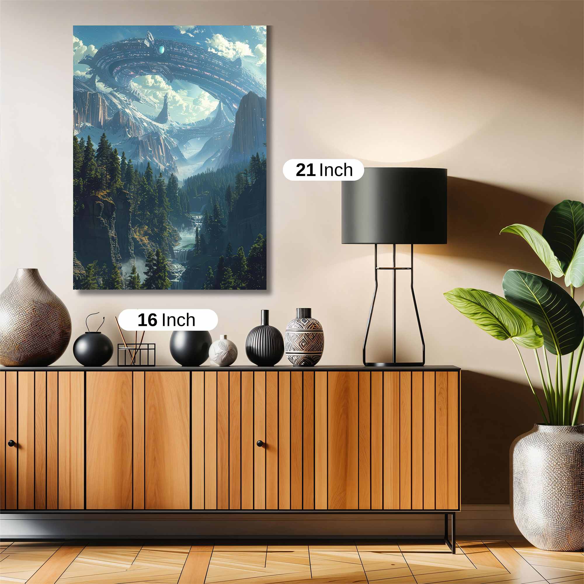 Alien Serenity Safe Wall Magnetic / M