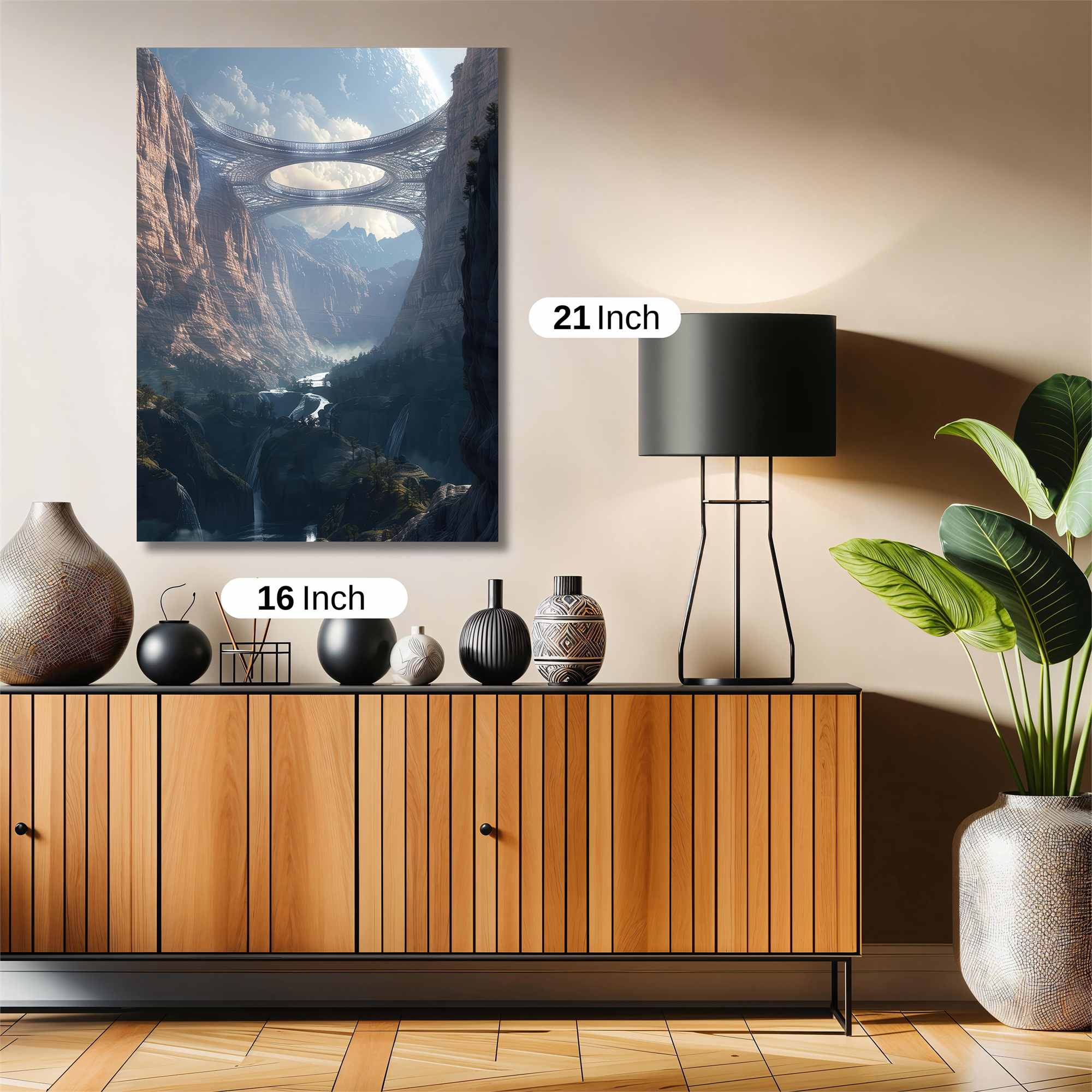 Skyward Serenity Safe Wall Magnetic / M