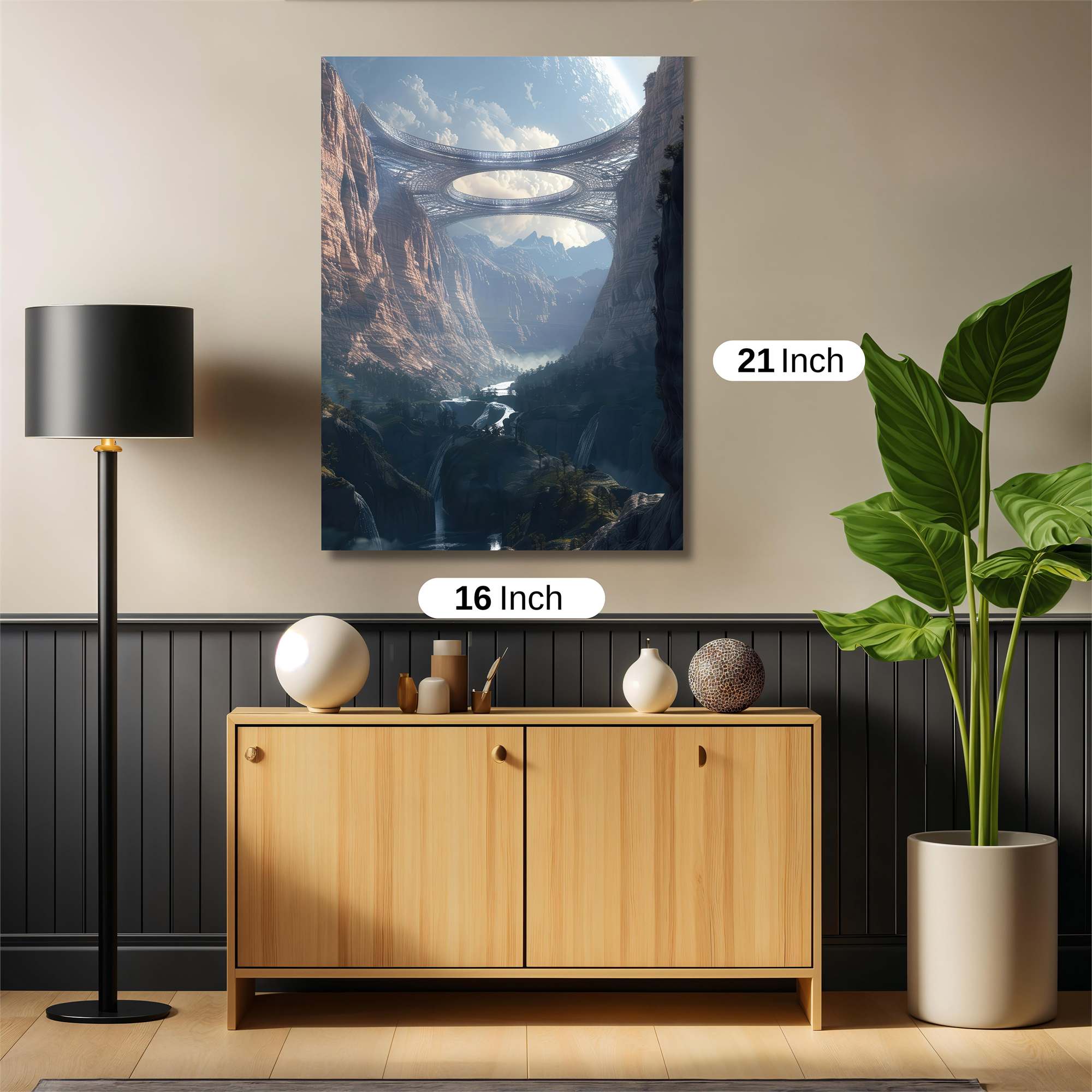 Skyward Serenity Safe Wall Magnetic / M