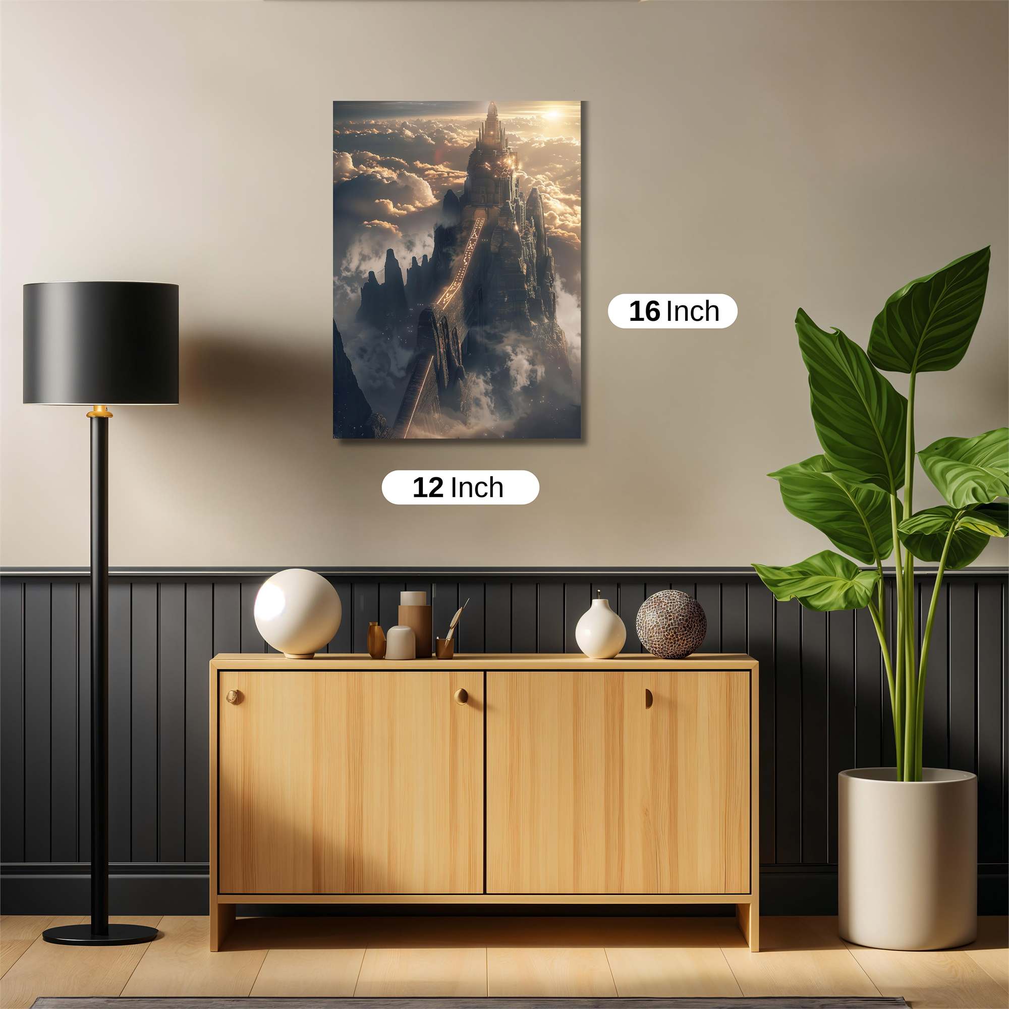 Sky Castle Safe Wall Magnetic / M