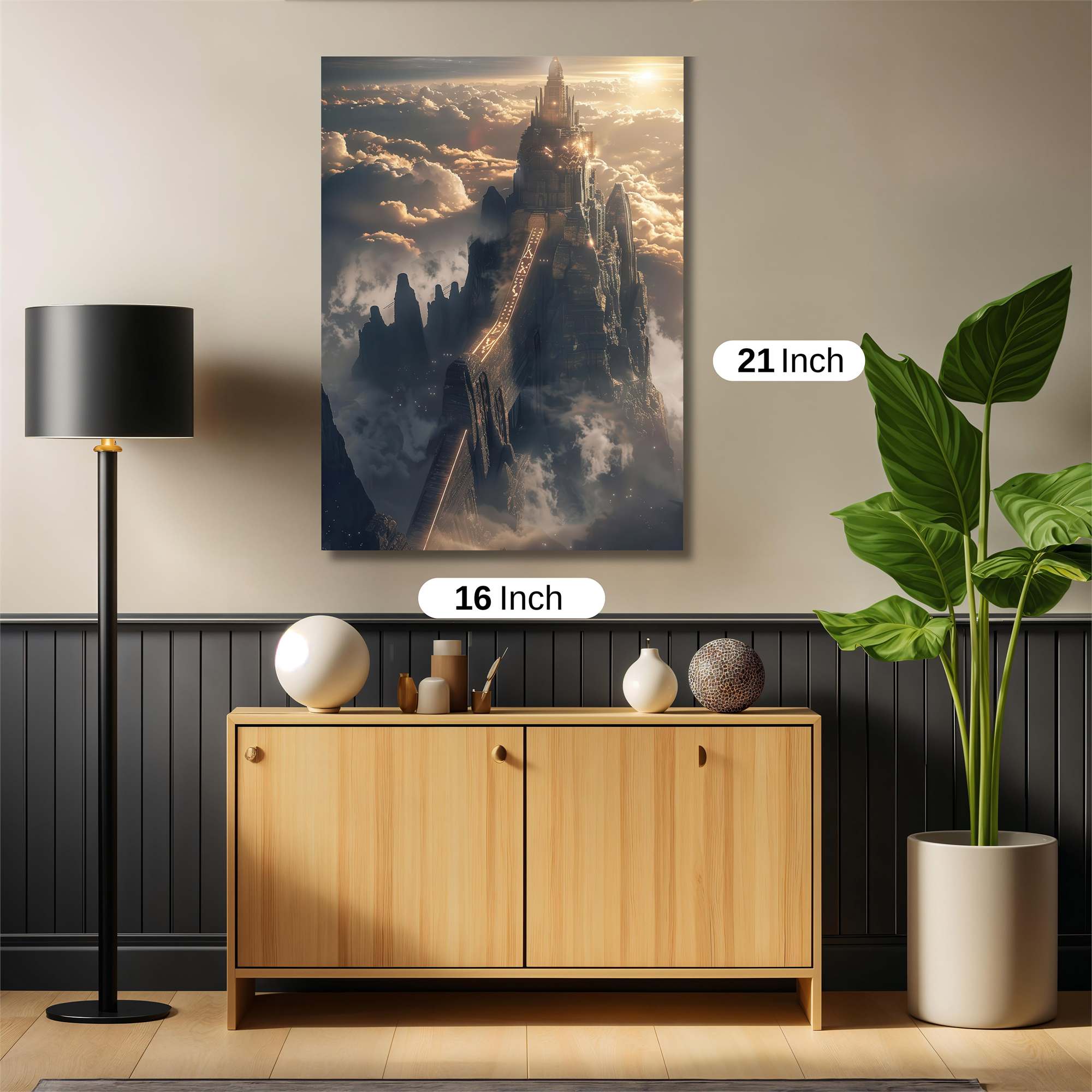 Sky Castle Safe Wall Magnetic / M