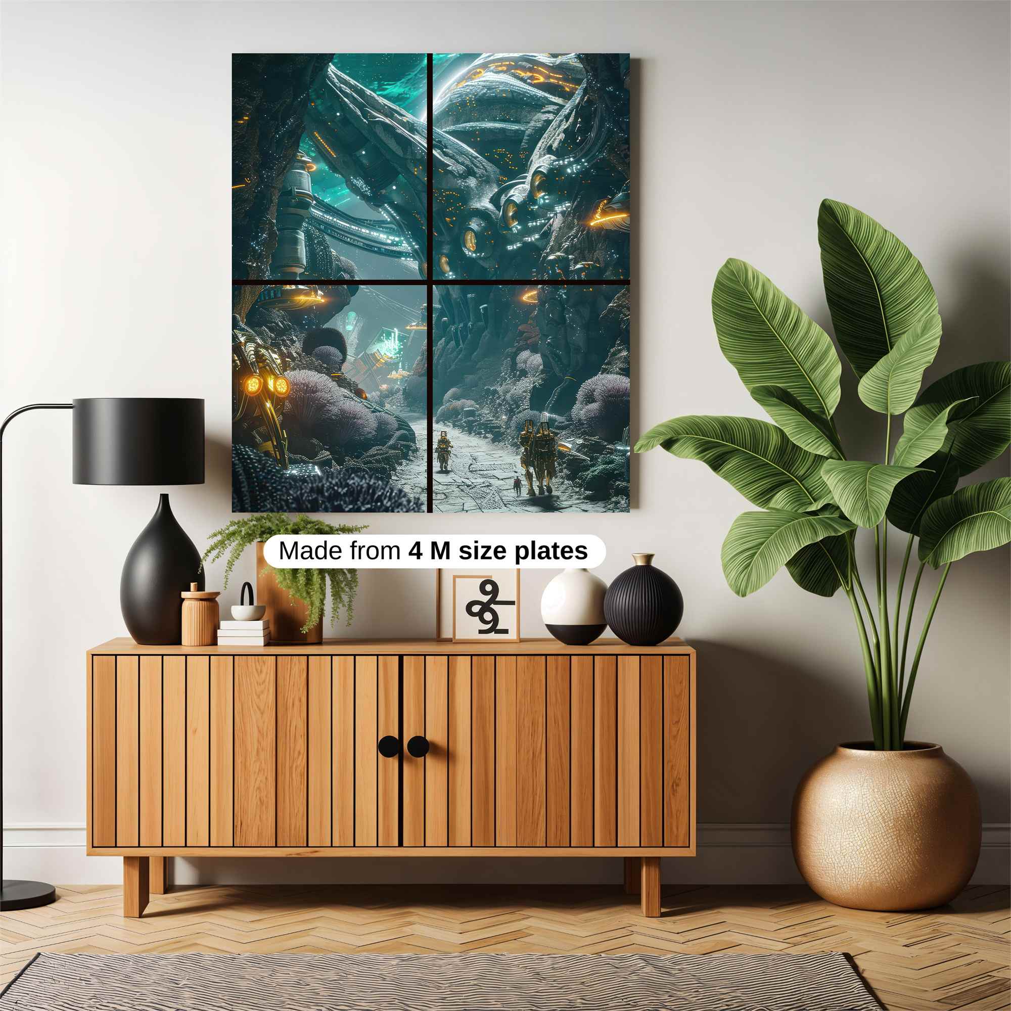Alien Enigma Safe Wall Magnetic / M