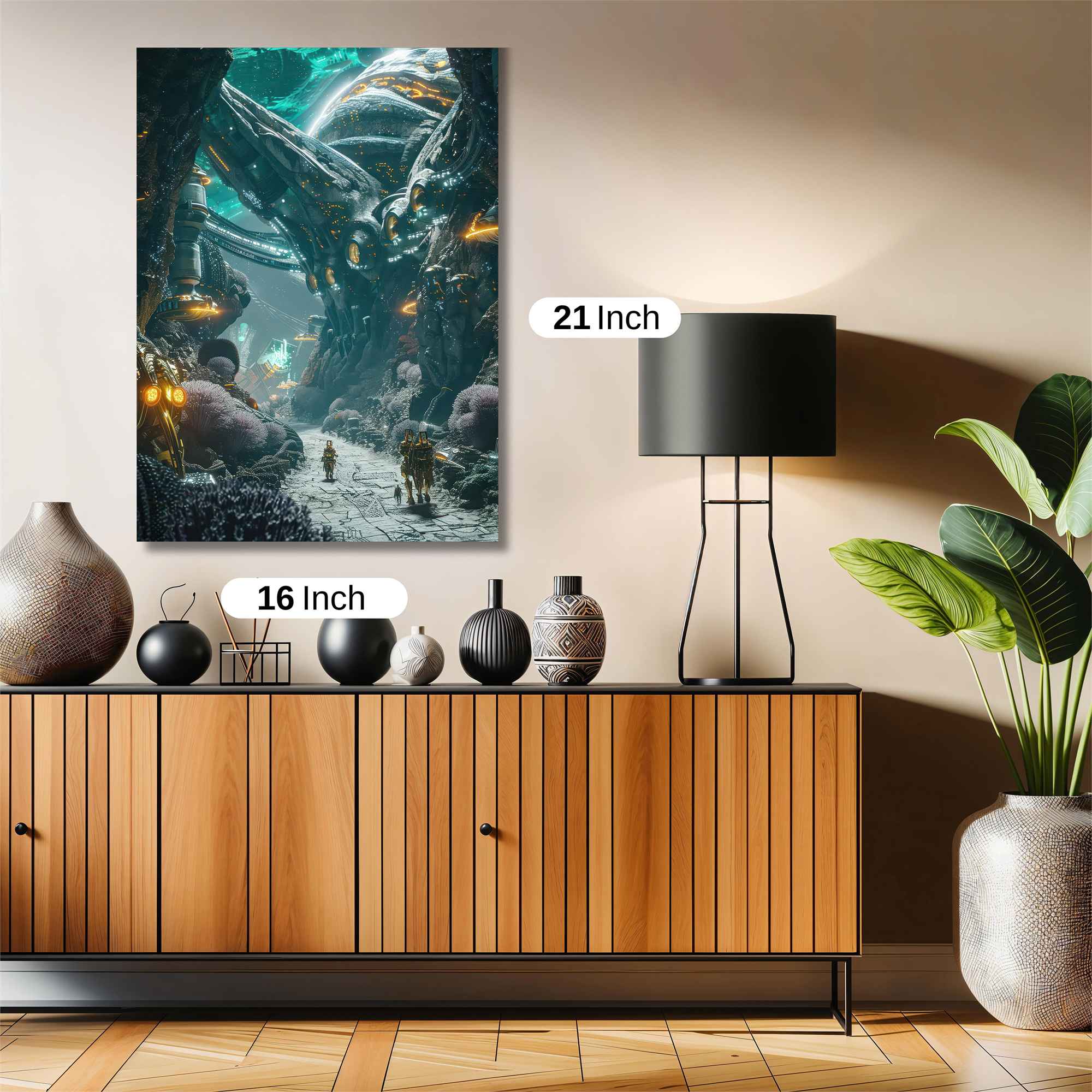 Alien Enigma Safe Wall Magnetic / M