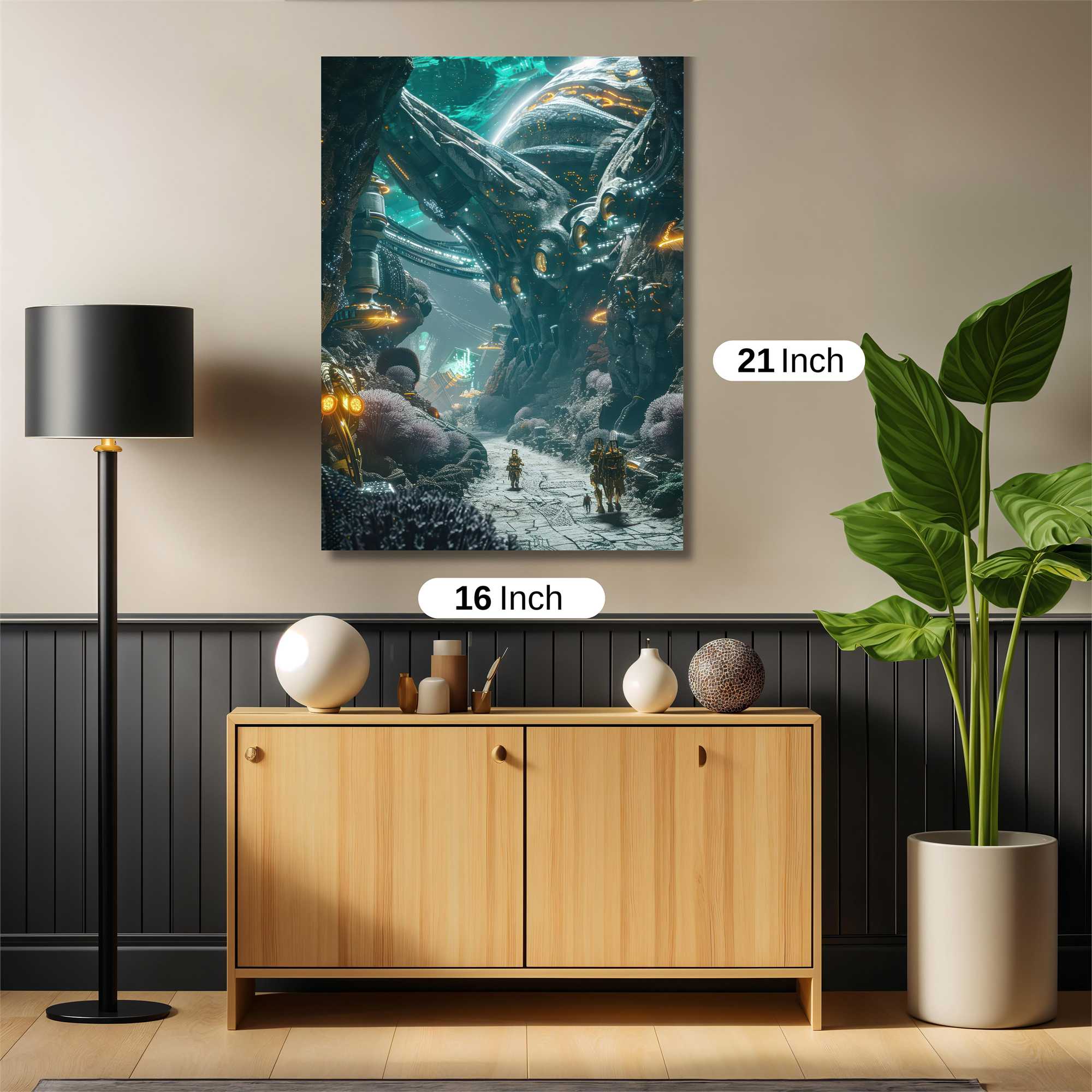 Alien Enigma Safe Wall Magnetic / M
