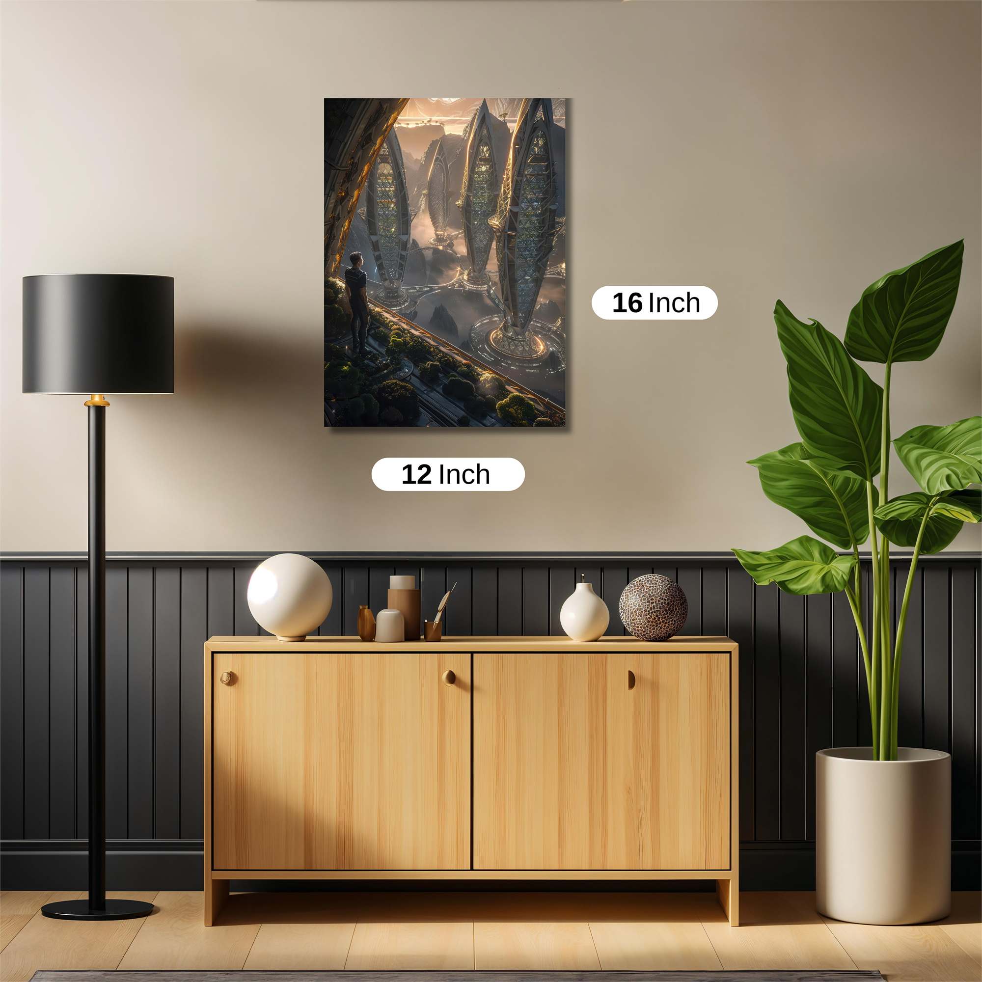 Alien Serenity Safe Wall Magnetic / M