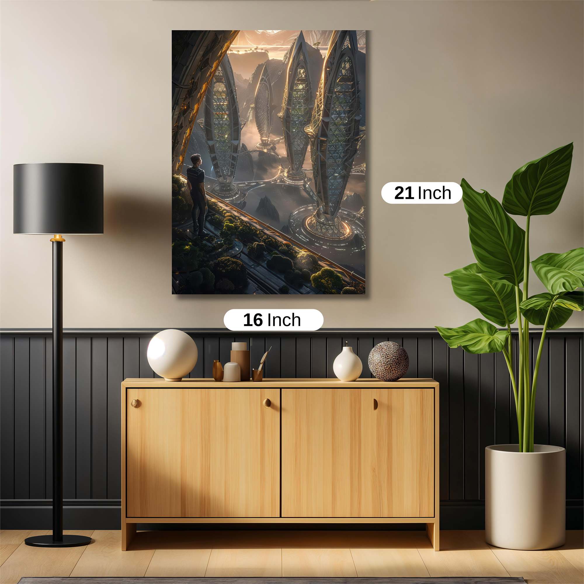 Alien Serenity Safe Wall Magnetic / M